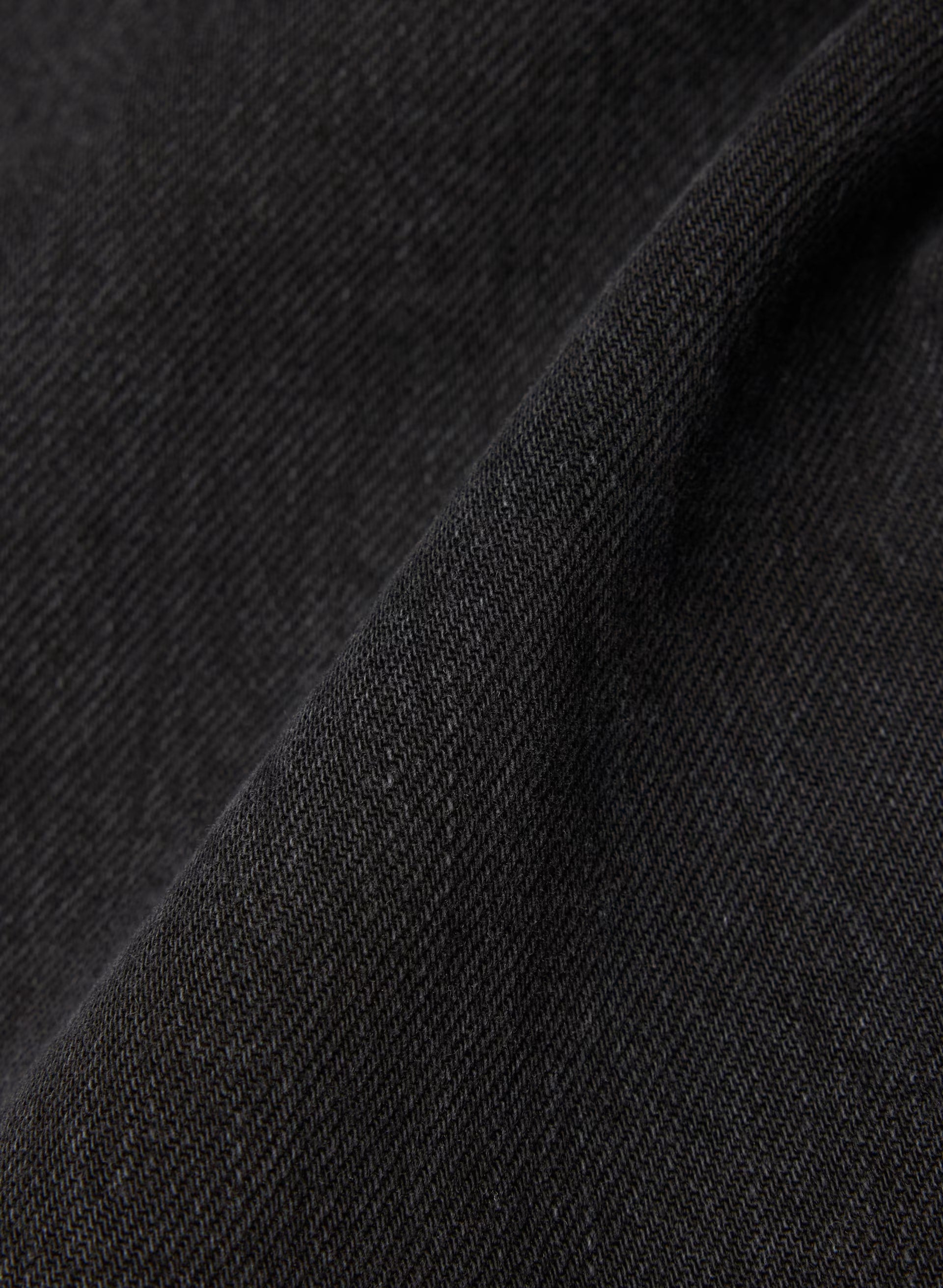 Denim Forum The Farrah Lo-Rise Wide Jean - BLACK EYELINER