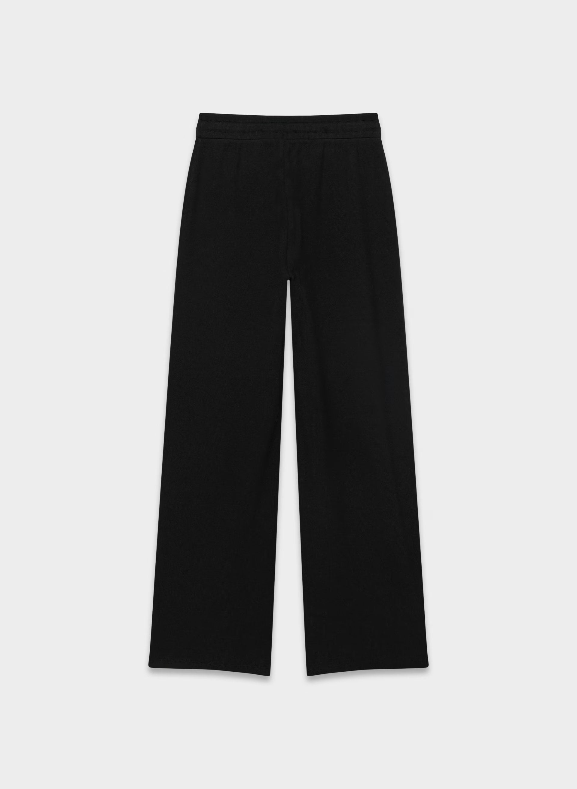 HomeStretch™ Rib Kickback Pant - BLACK