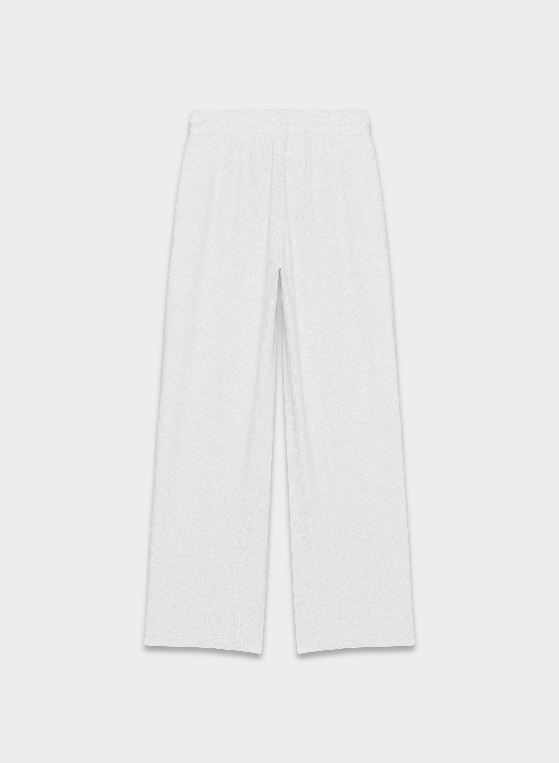 HomeStretch™ Rib Kickback Pant - HEATHER CLOUD WHITE