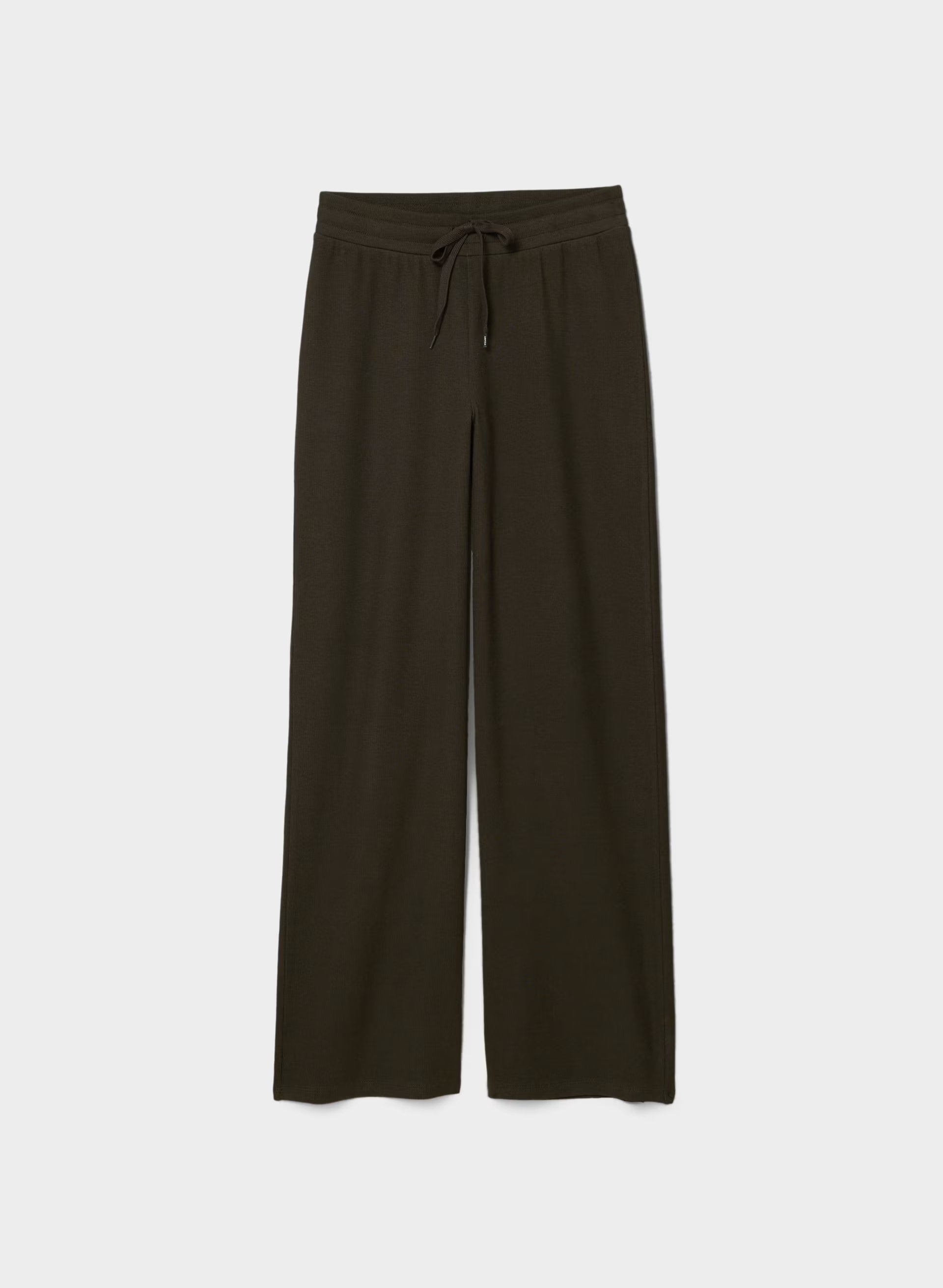 HomeStretch™ Rib Kickback Pant - CACAO NIB BROWN