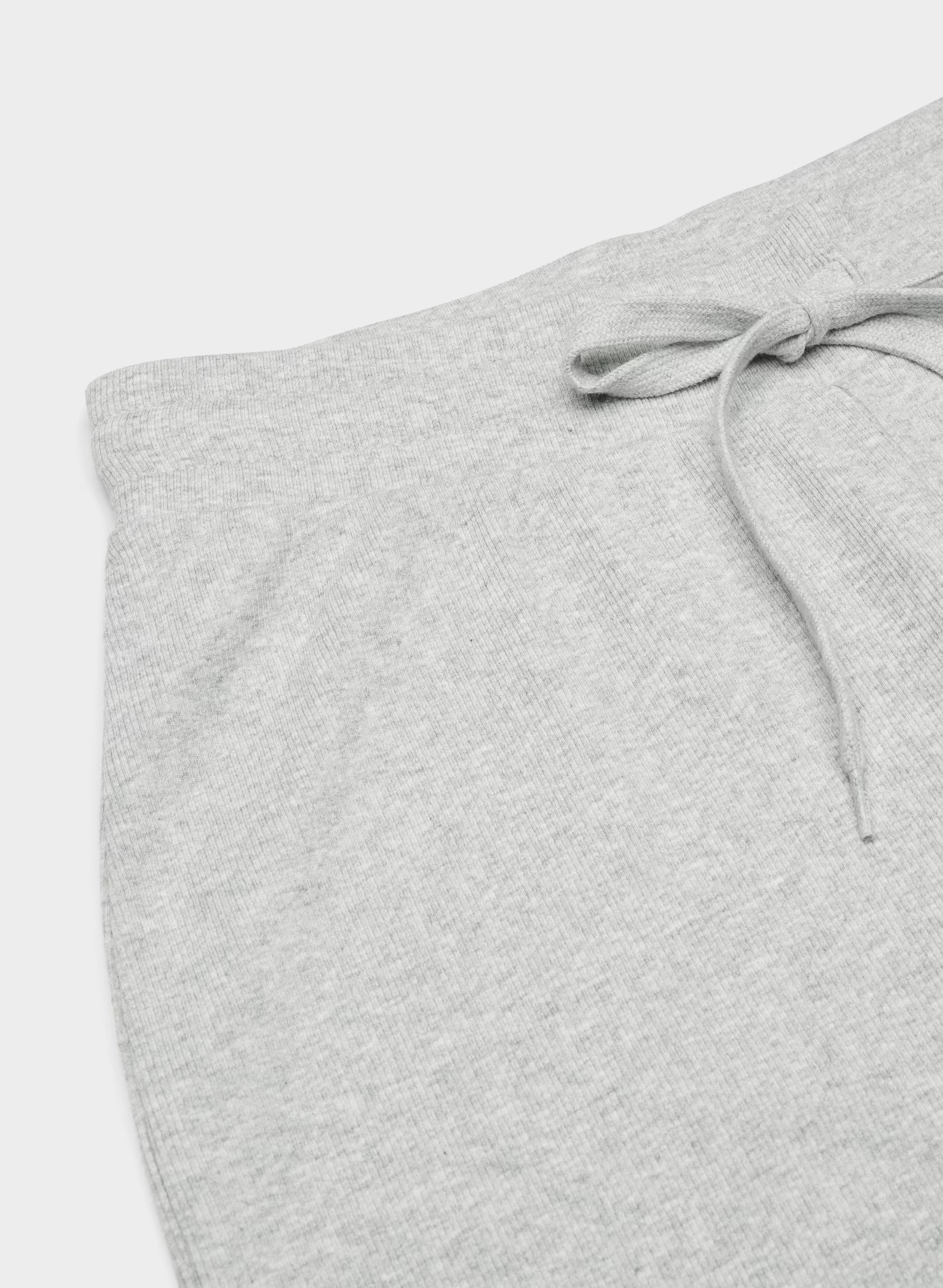 HomeStretch™ Rib Kickback Pant - HEATHER CHROME