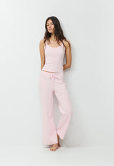 HomeStretch™ Rib Kickback Pant - MAGNOLIA