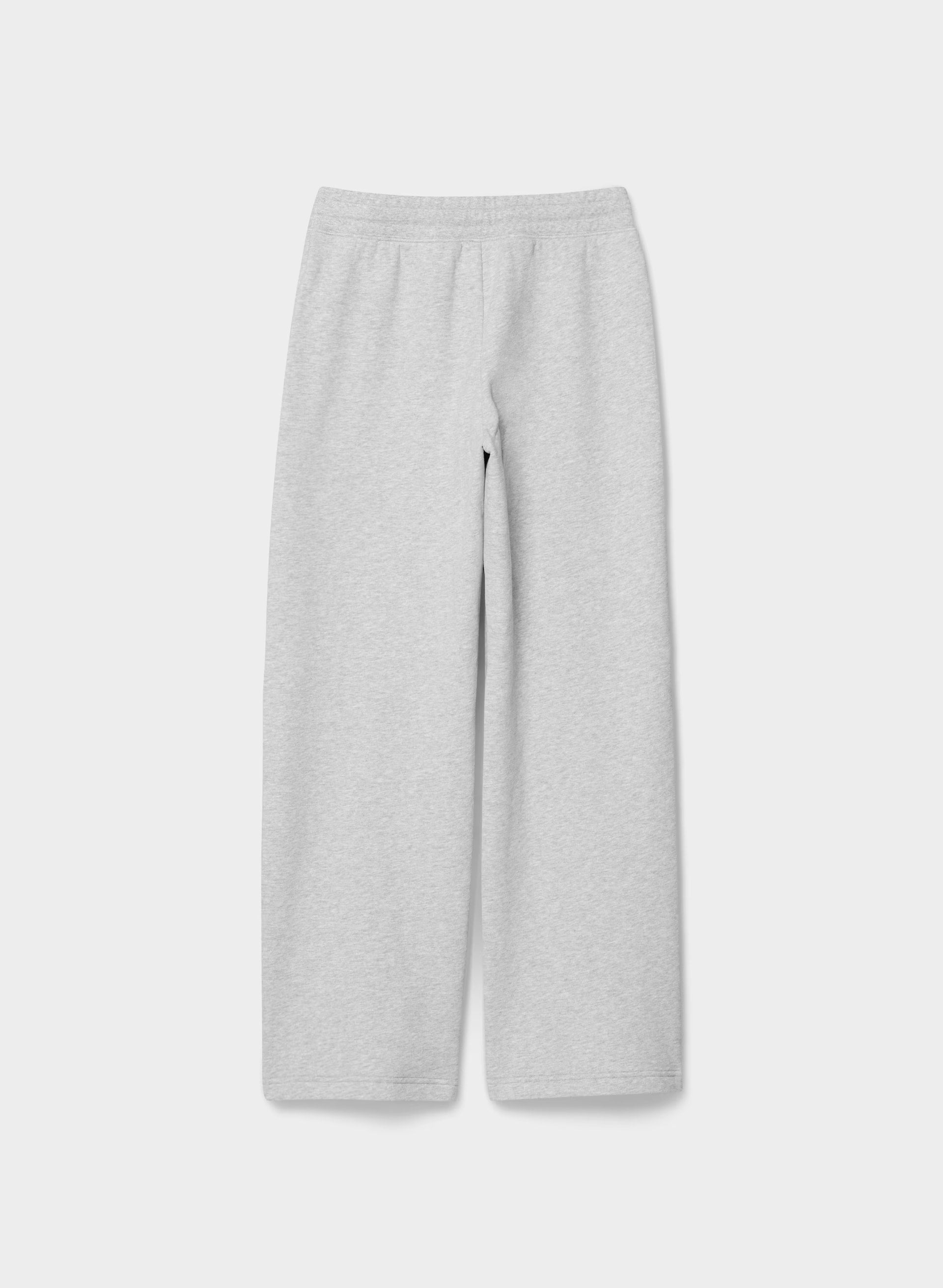 Cozy Sweatfleece Perfect Banded Sweatpant - HEATHER CHROME