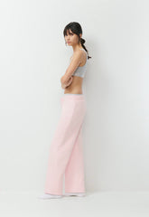 Cozy Sweatfleece Perfect Banded Sweatpant - MAGNOLIA