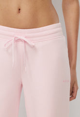 Cozy Sweatfleece Perfect Banded Sweatpant - MAGNOLIA