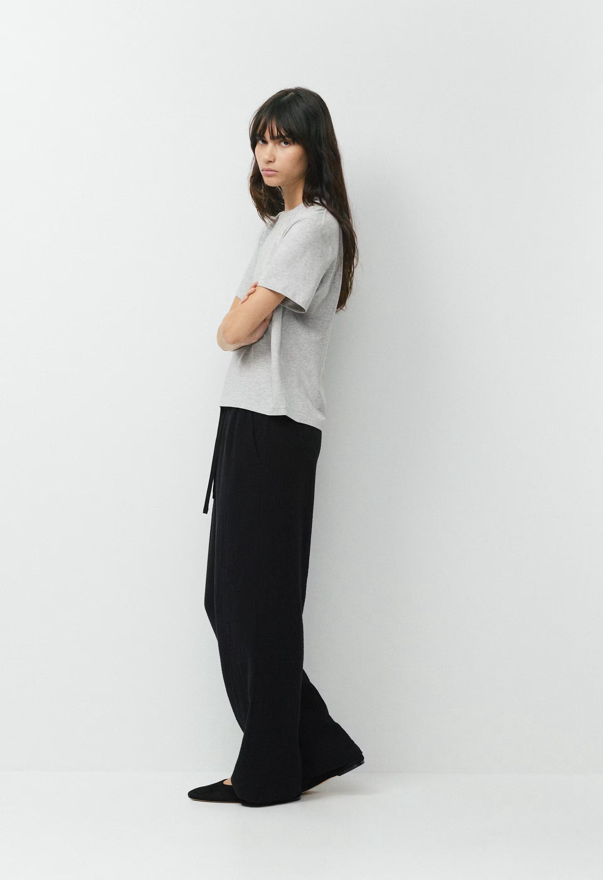 AirPlush Cotton™ Sail Pant - BLACK