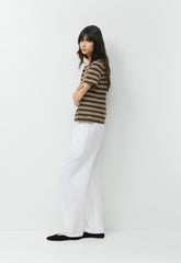 AirPlush Cotton™ Sail Pant - WHITE