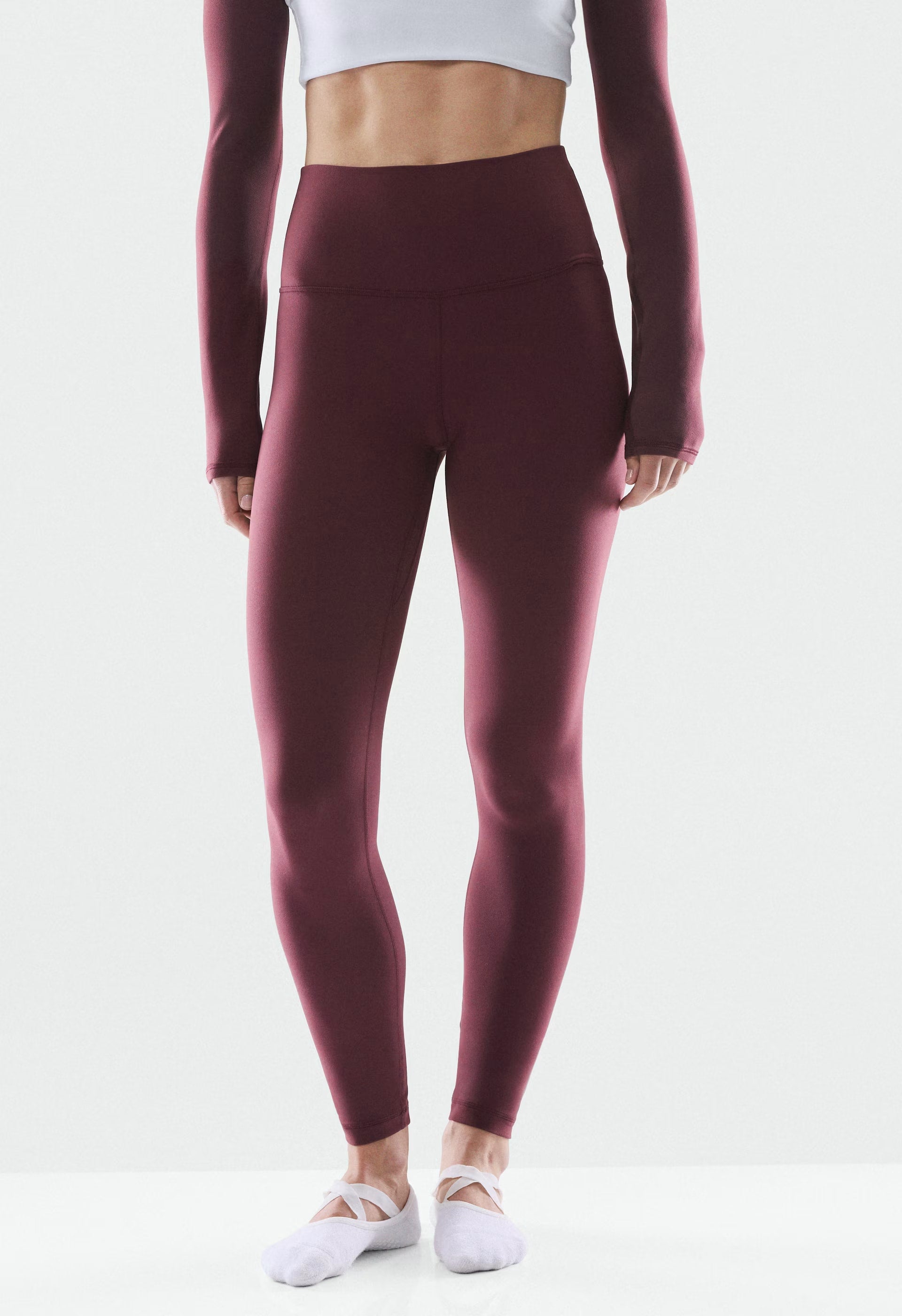 BUTTER Cheeky Hi-Rise 26 Legging - GALA PLUM