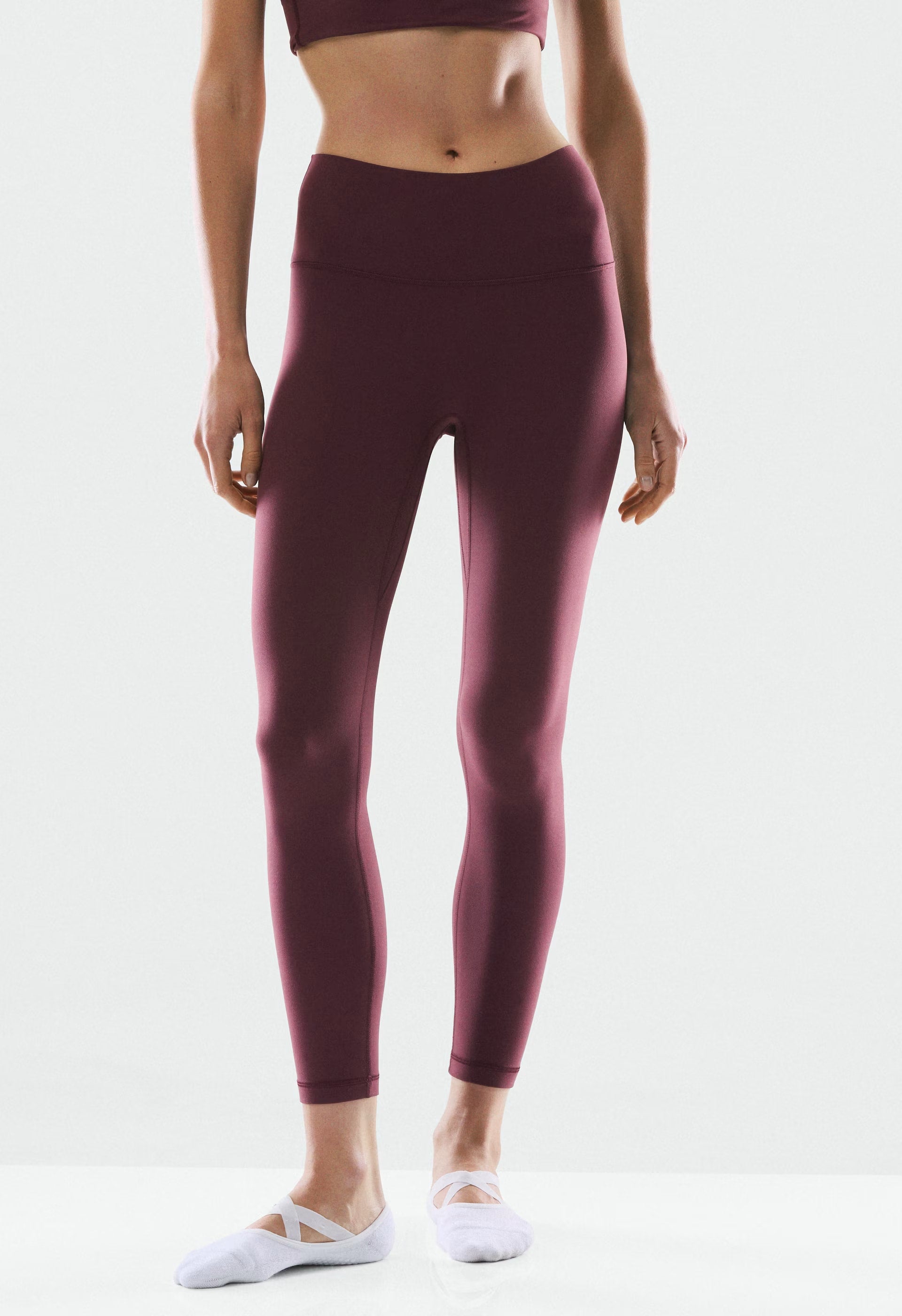 BUTTER Cheeky Infinite Hi-Rise 24 Legging - GALA PLUM
