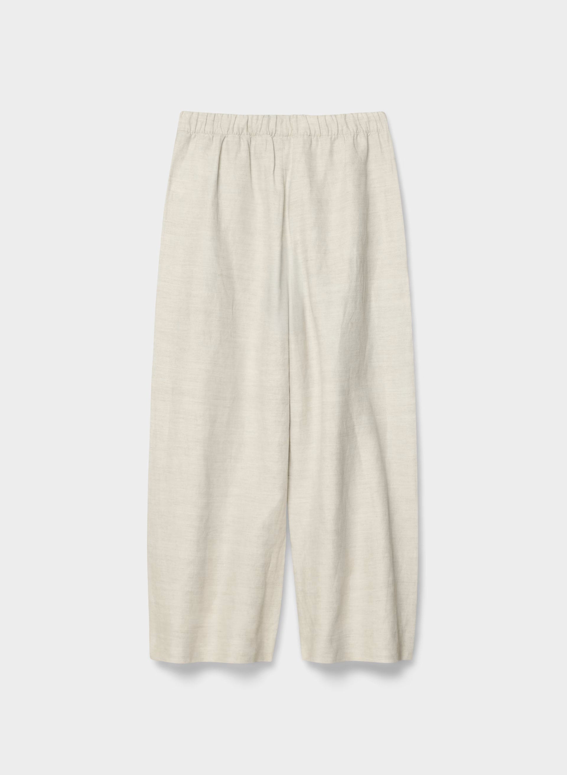 The Lodge Pant™ Cropped - CruiseLinen™ - UNDYED ECRU