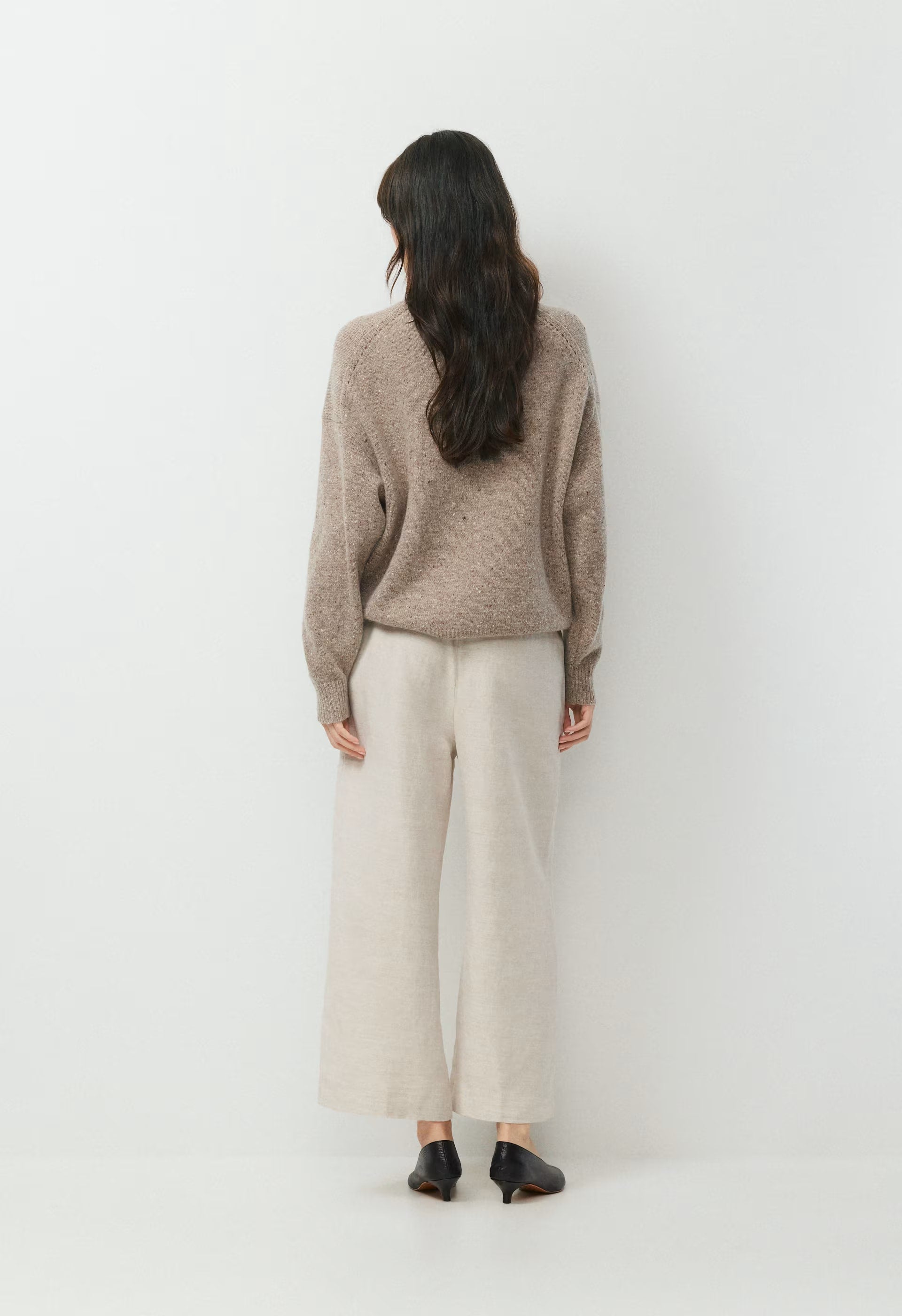 The Lodge Pant™ Cropped - CruiseLinen™ - UNDYED ECRU