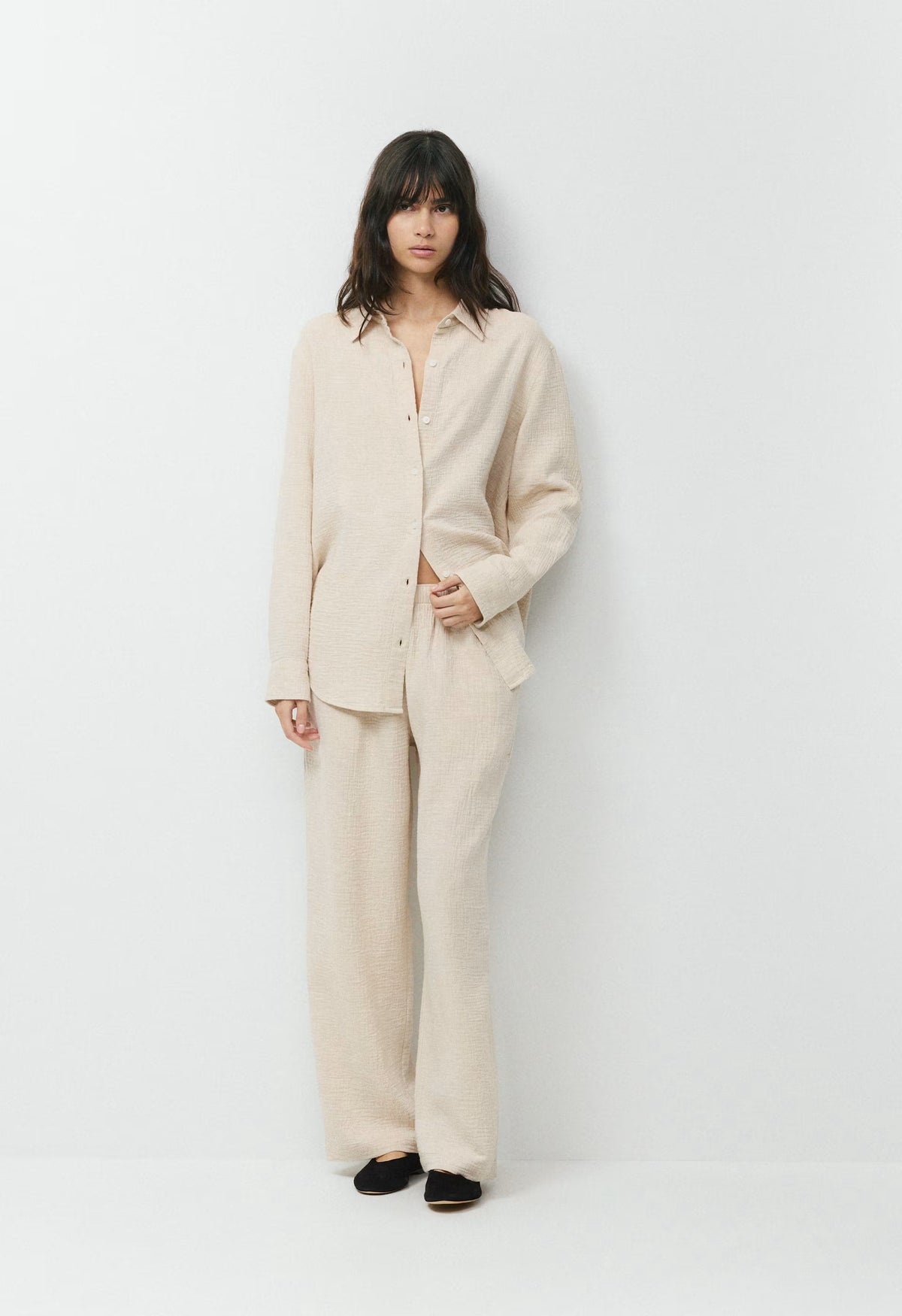 AirPlush Cotton™ Sail Pant - UNDYED ECRU
