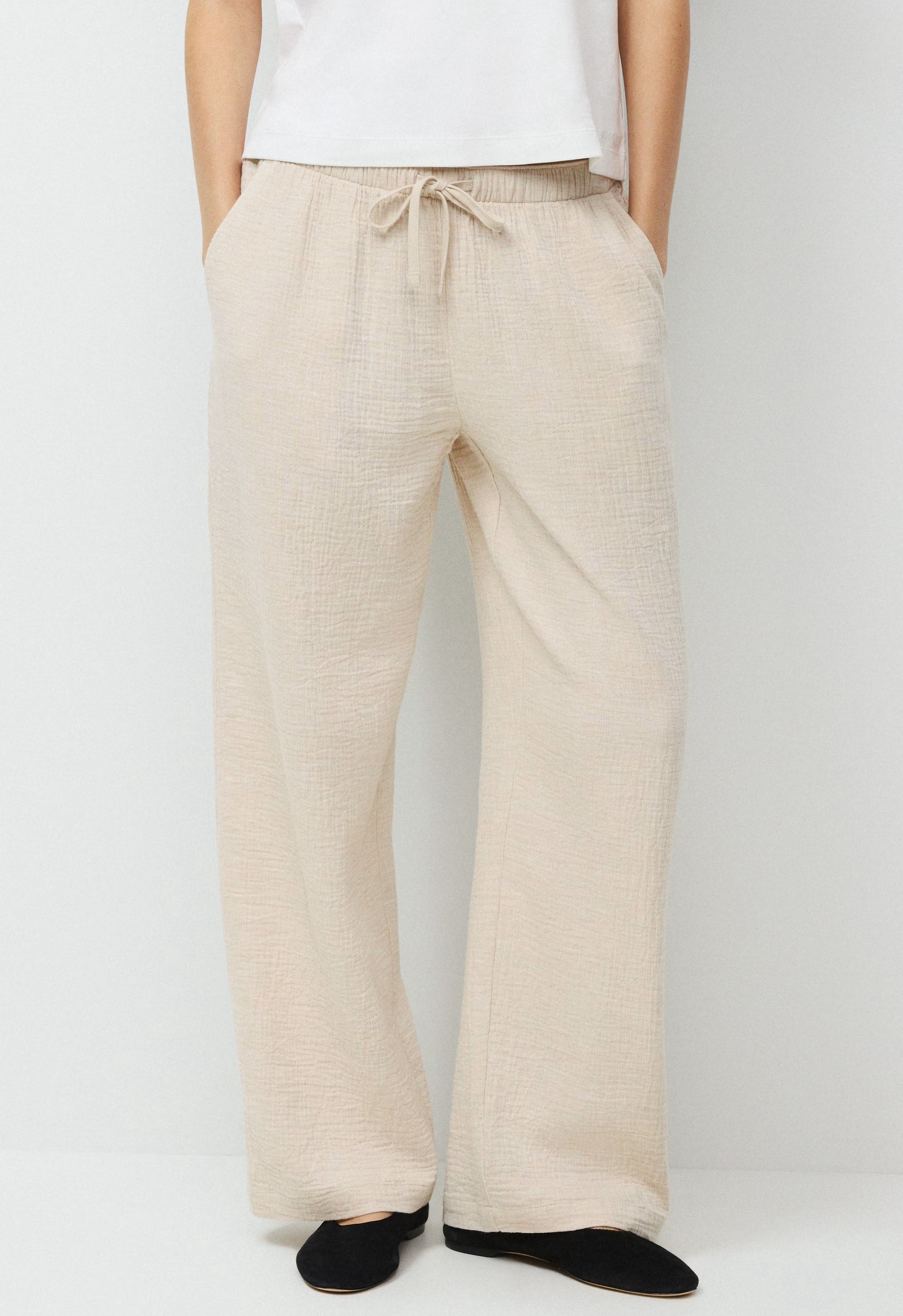 AirPlush Cotton™ Sail Pant - UNDYED ECRU