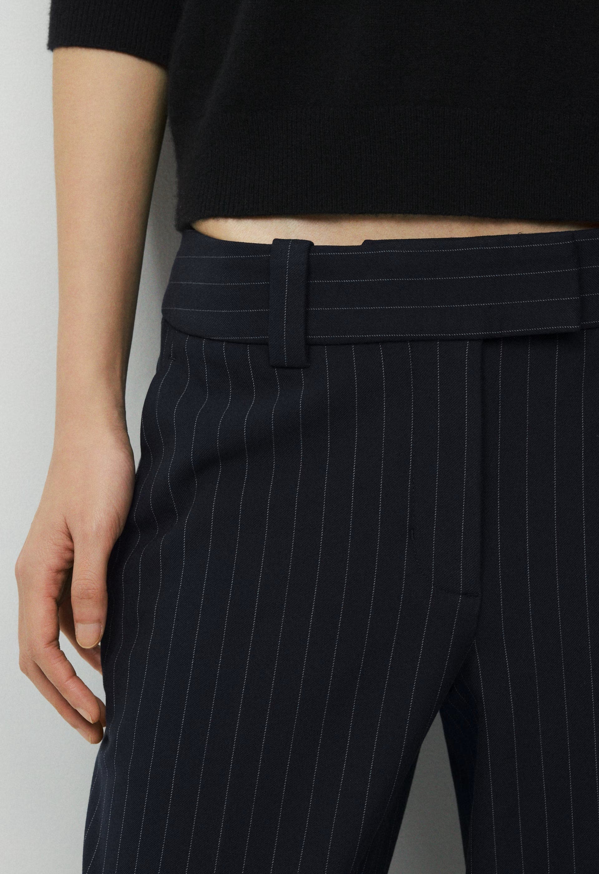 Seville Pant - BLK STRP DK NT NVY/GRY