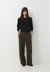 Seville Pant - RCH MCH BRWN/ NTRL ERU