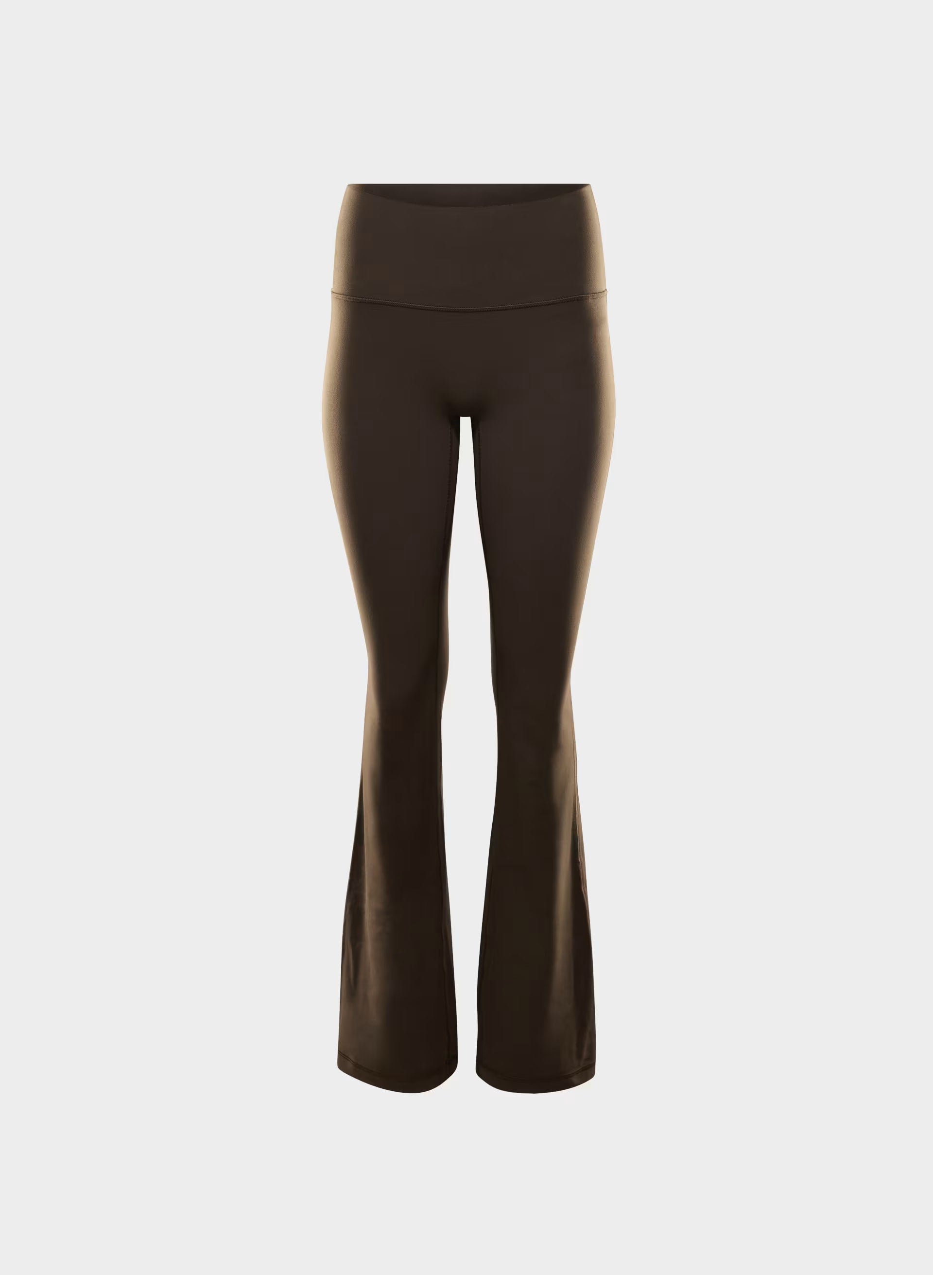 BUTTER Cheeky Infinite Hi Flare 32 Legging - CACAO NIB BROWN