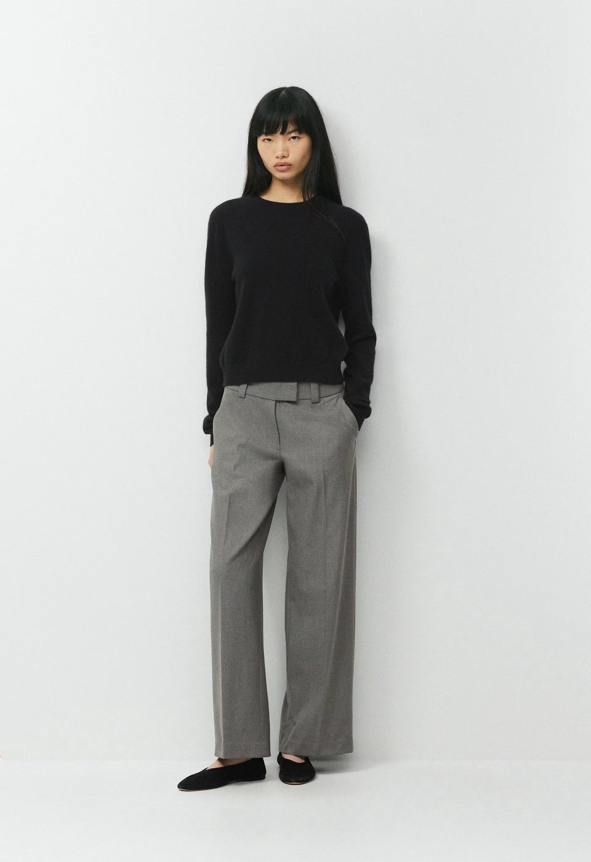 Seville Pant - HEATHER DARK GREY