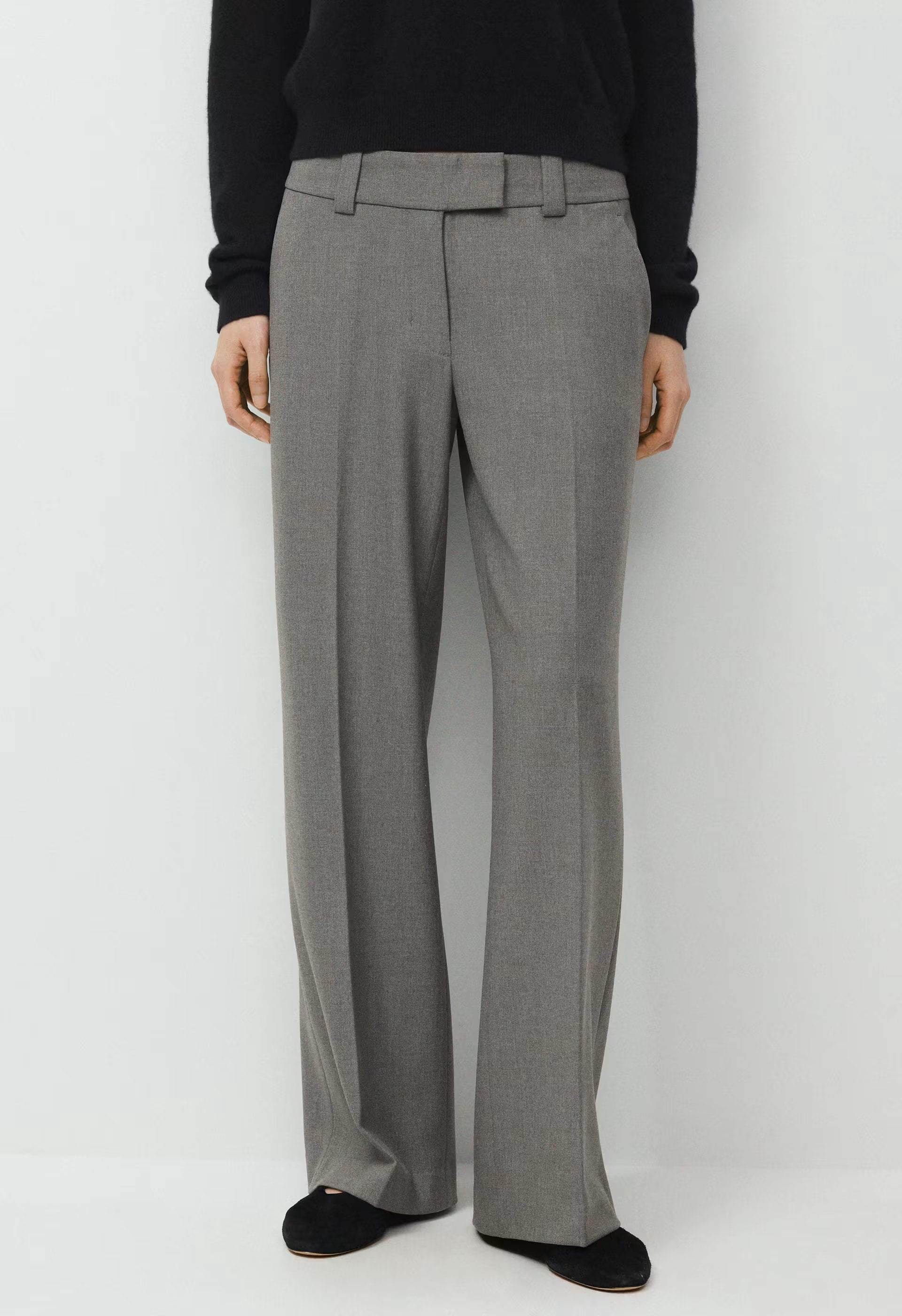 Seville Pant - HEATHER DARK GREY