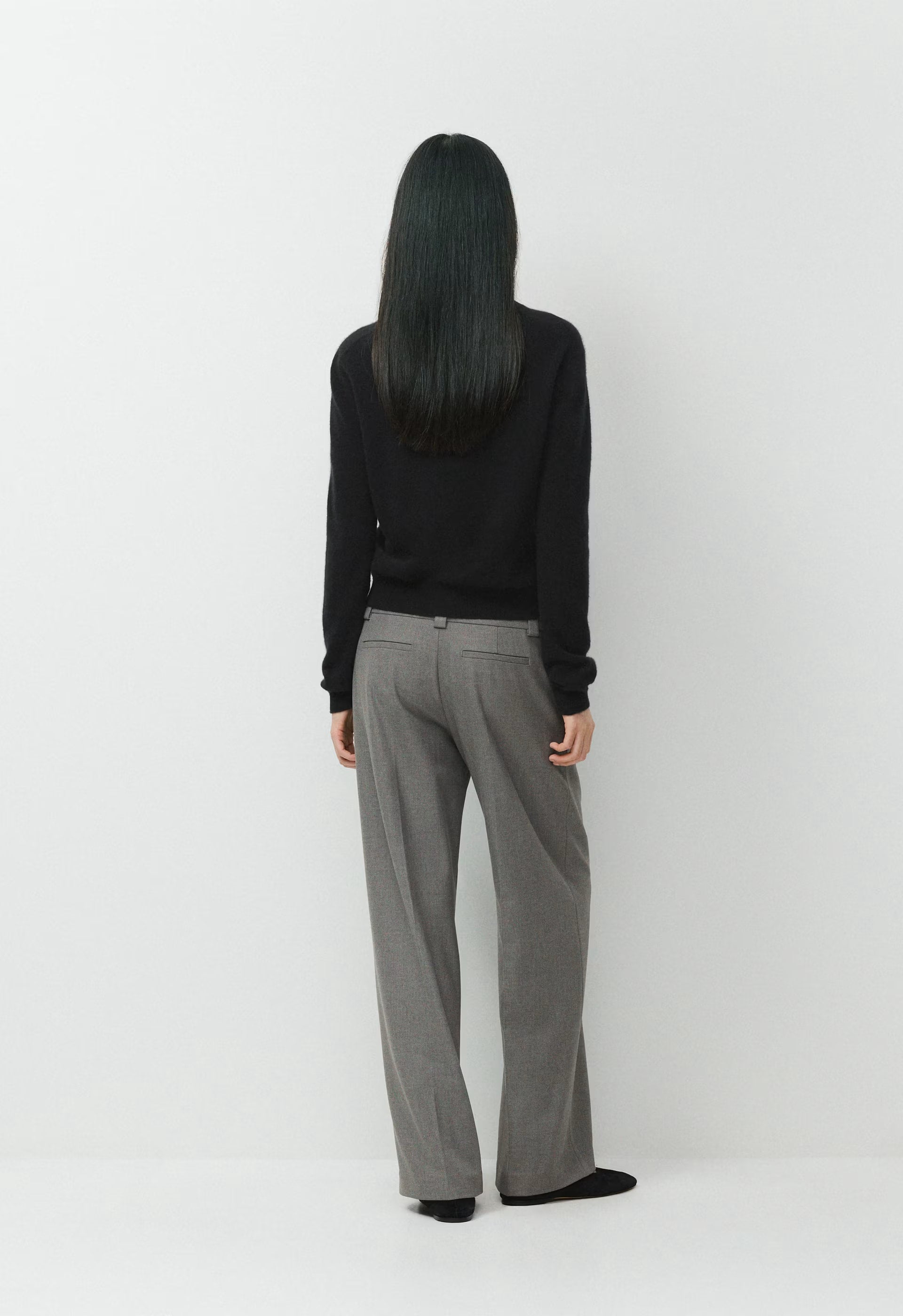 Seville Pant - HEATHER DARK GREY