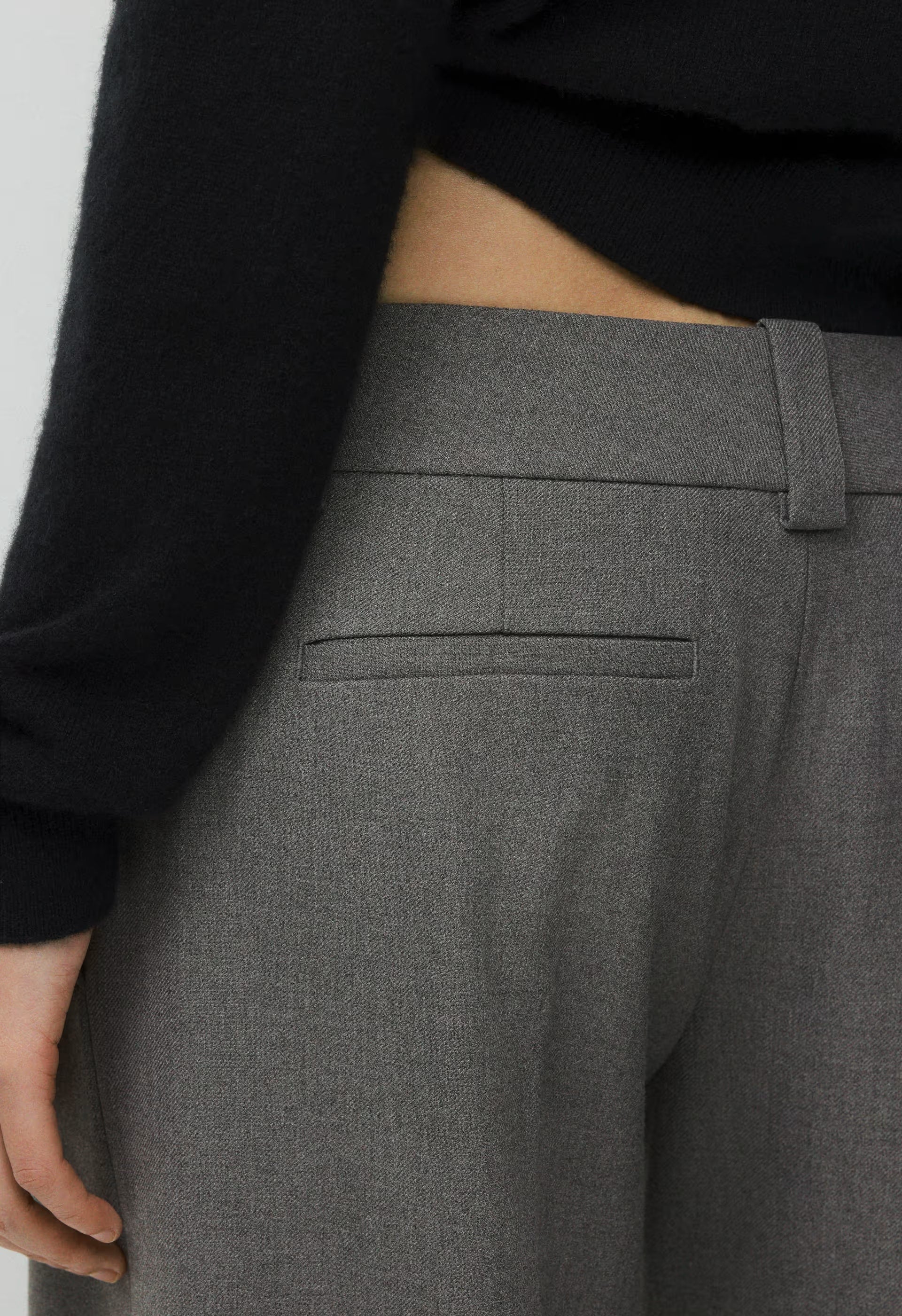 Seville Pant - HEATHER DARK GREY