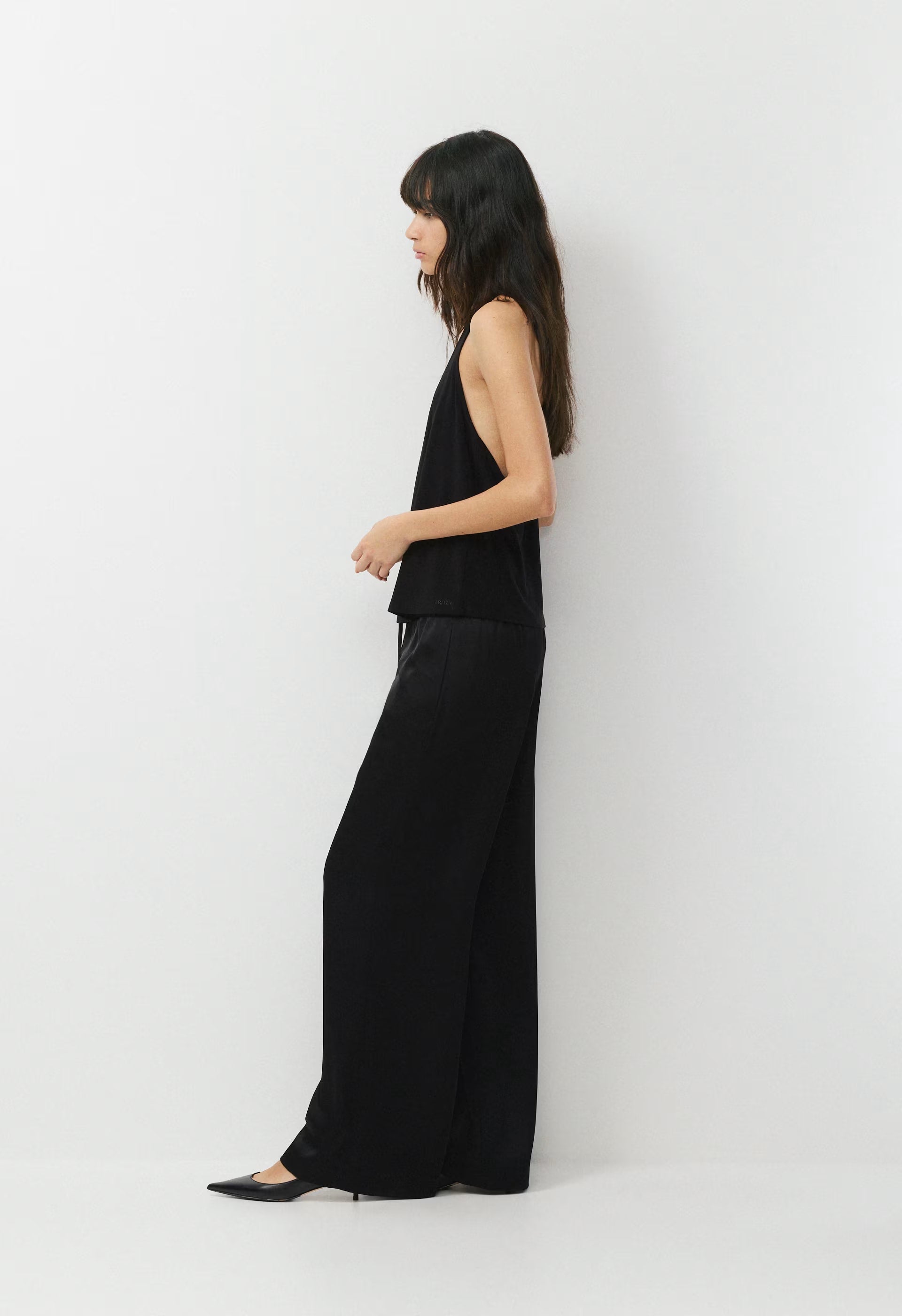 The Lodge Pant™ Satin - BLACK