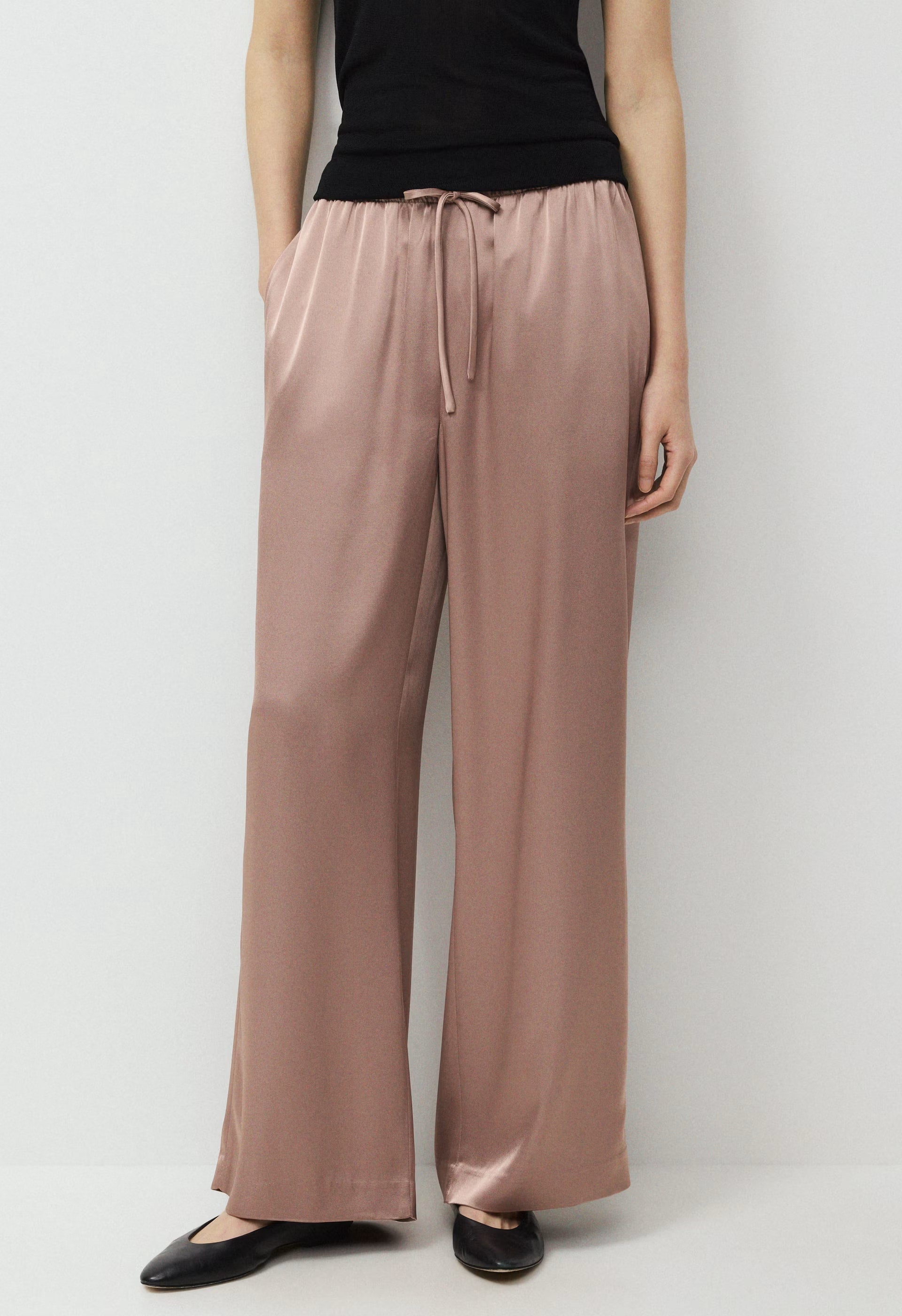 The Lodge Pant™ Satin - DUSTY MAUVE