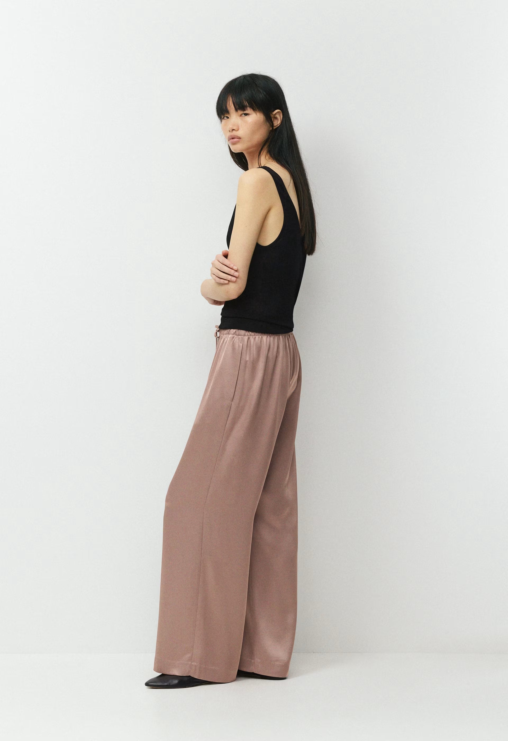The Lodge Pant™ Satin - DUSTY MAUVE