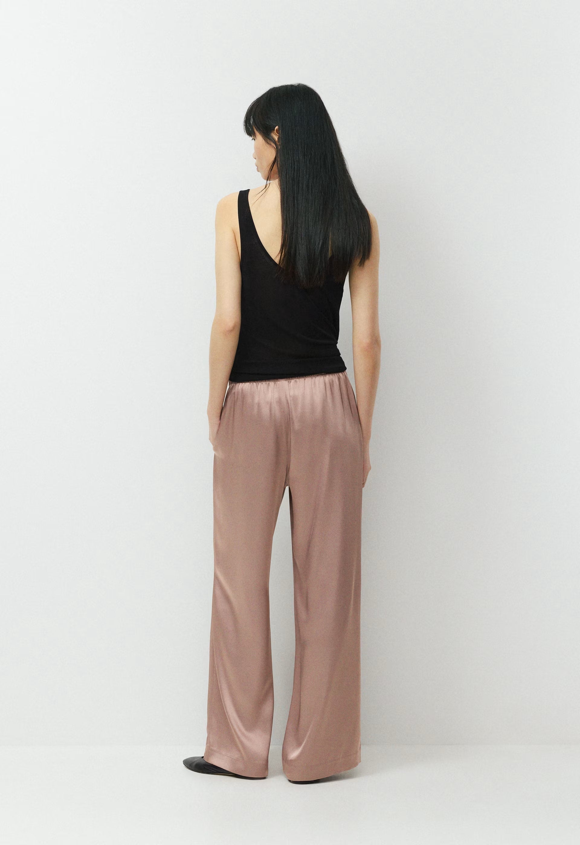 The Lodge Pant™ Satin - DUSTY MAUVE