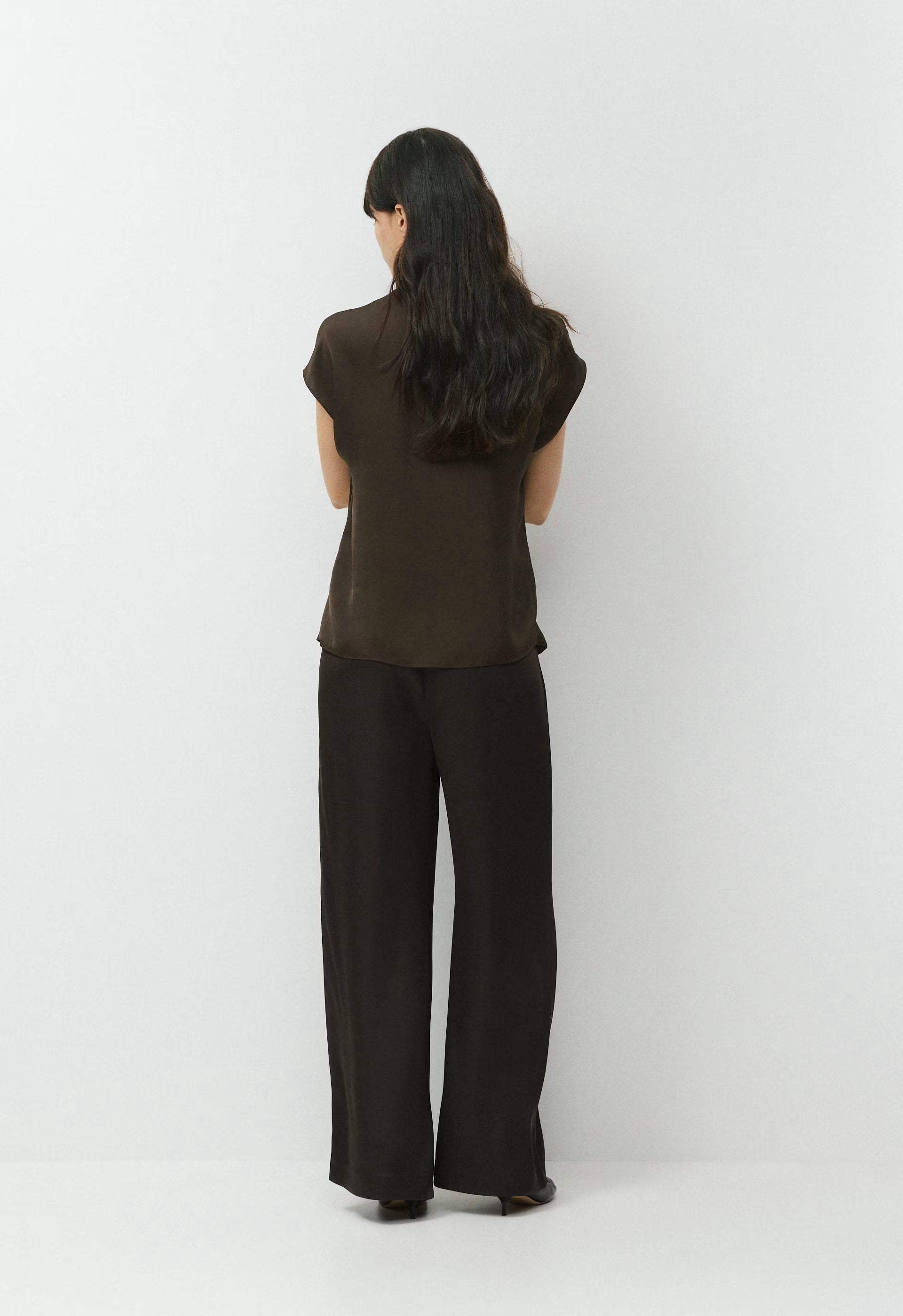 The Lodge Pant™ Satin - CACAO NIB BROWN