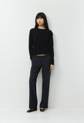 Ensemble Pant - BLK STRP DK NT NVY/GRY