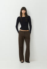 Ensemble Pant - RCH MCH BRWN/ NTRL ERU