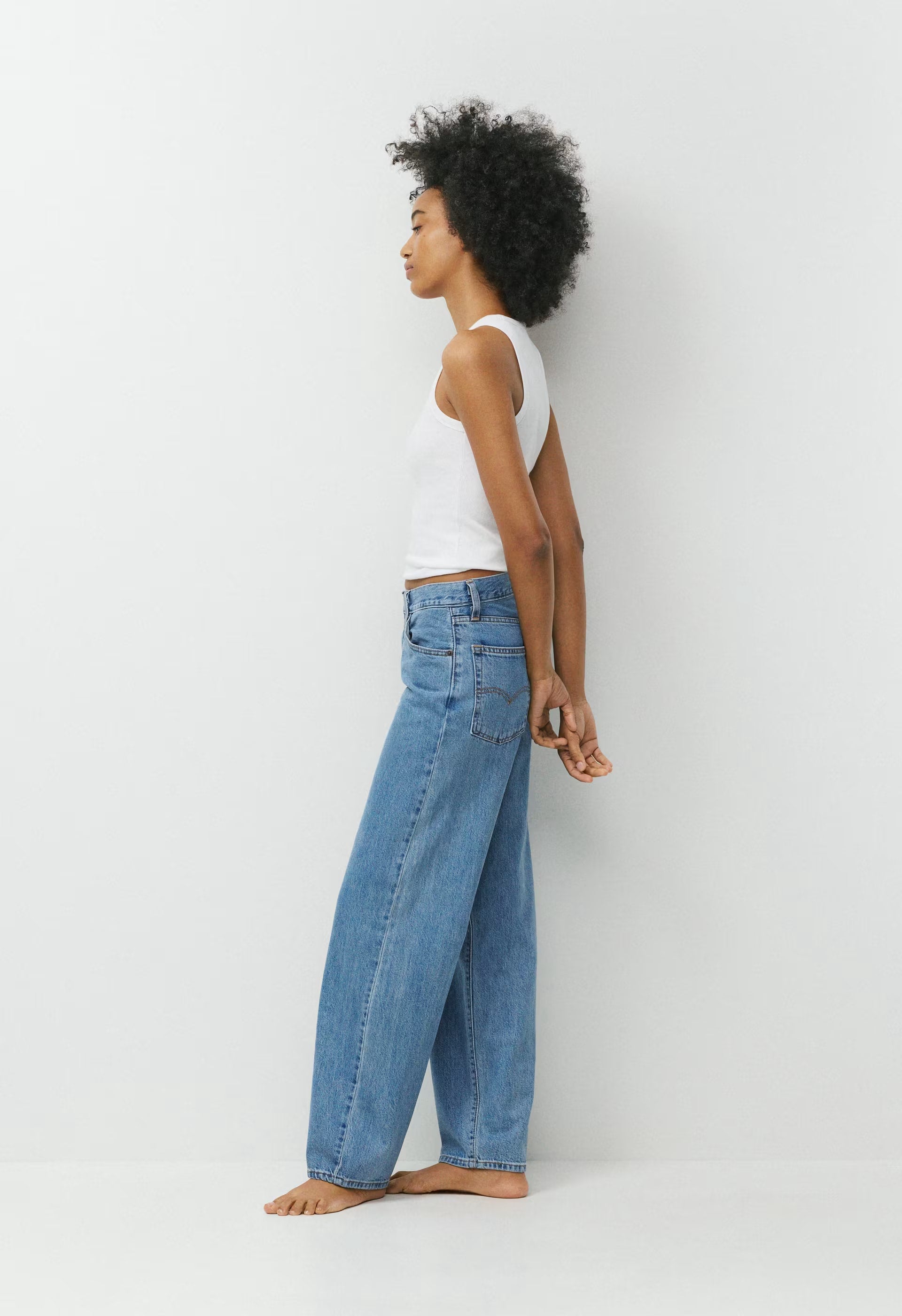 Levi's Baggy Dad Jean - OWN IT STONE