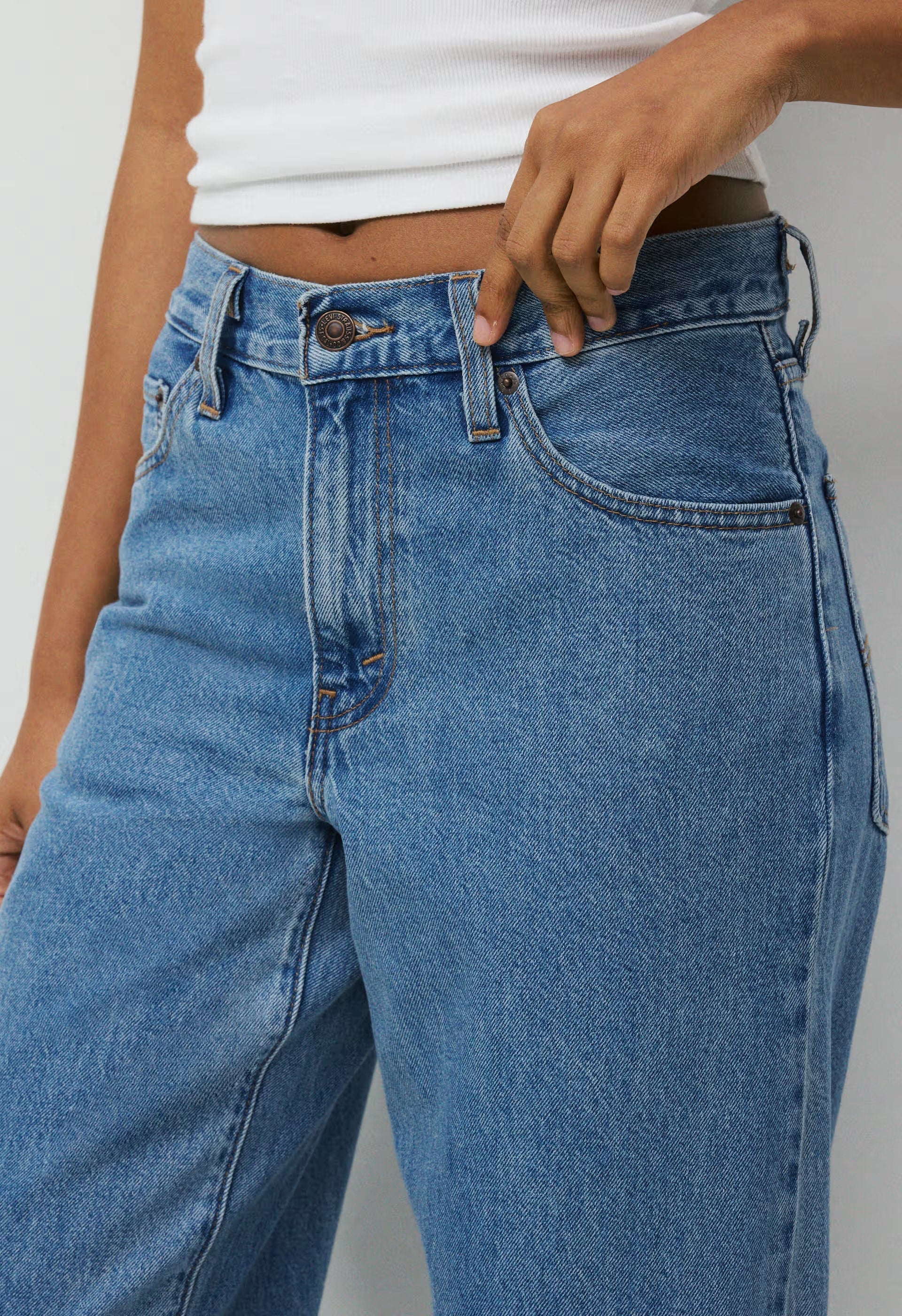 Levi's Baggy Dad Jean - OWN IT STONE
