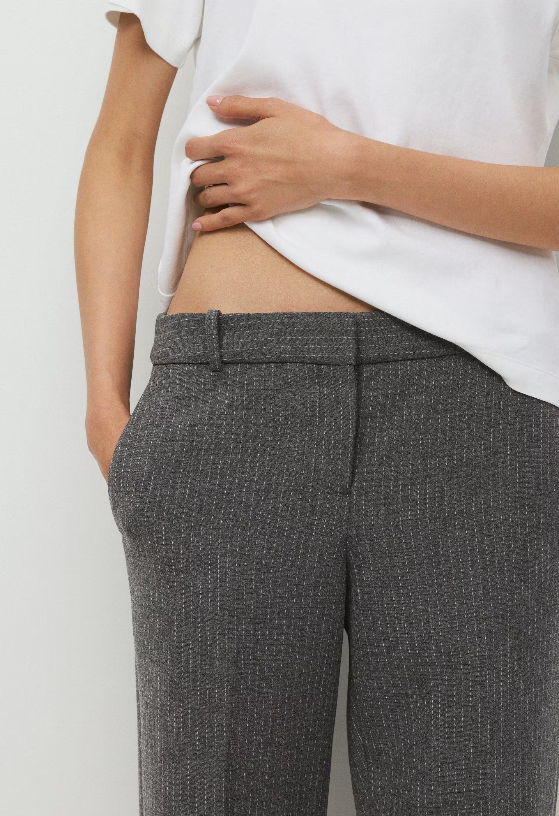 New Agency Lo-Rise Pant - Eversential™ - HEATHER CHARCOAL