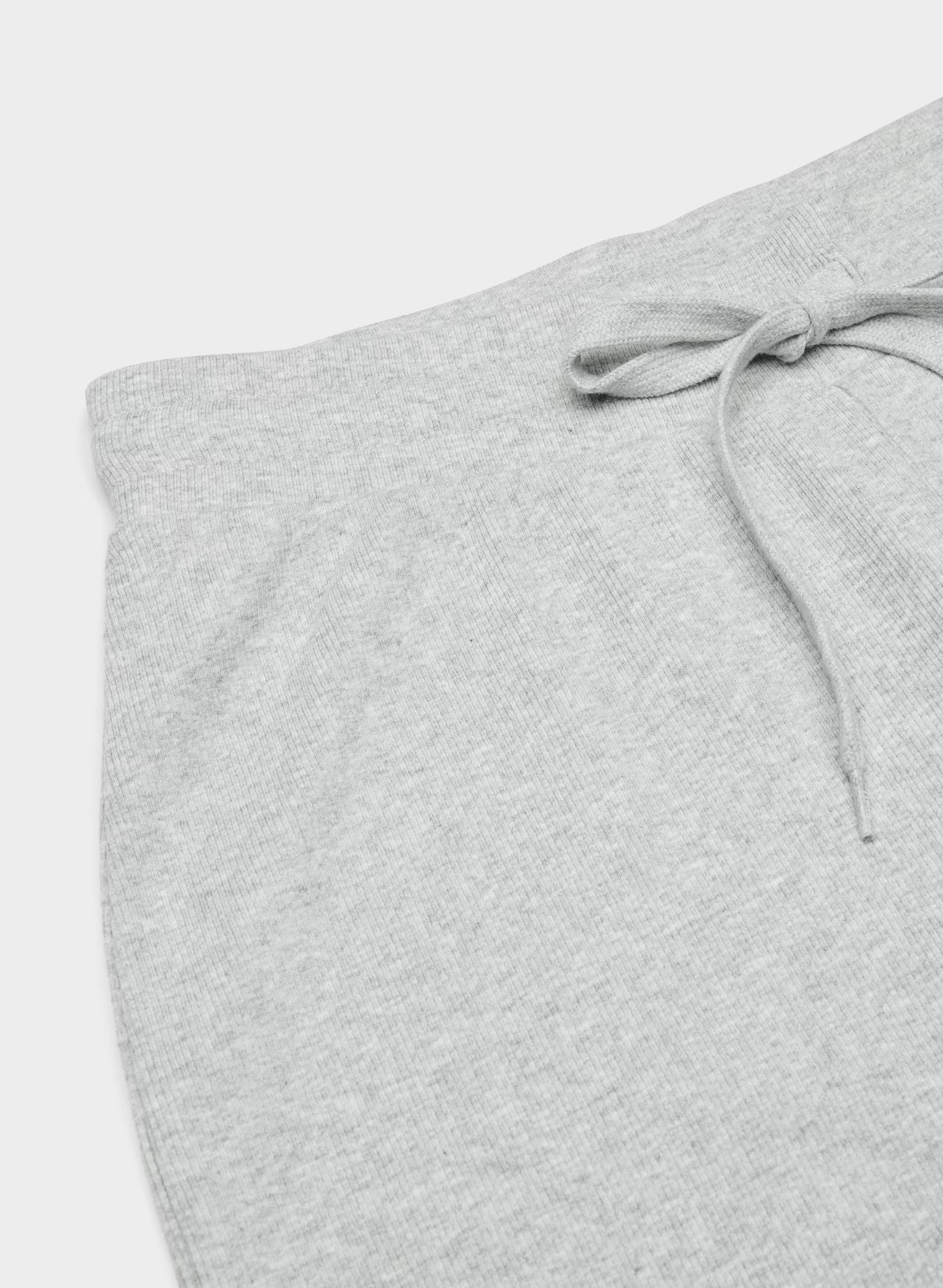 HomeStretch™ Rib Kickback Pant - HEATHER CHROME