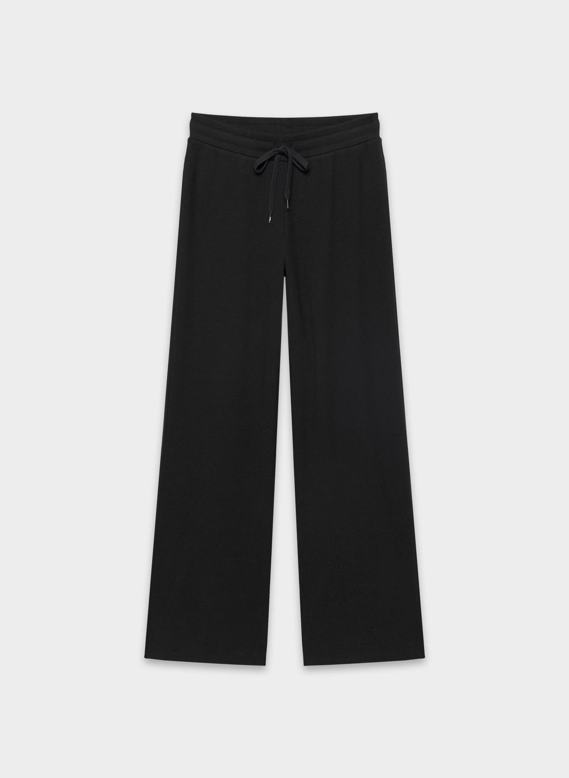 HomeStretch™ Rib Kickback Pant - BLACK