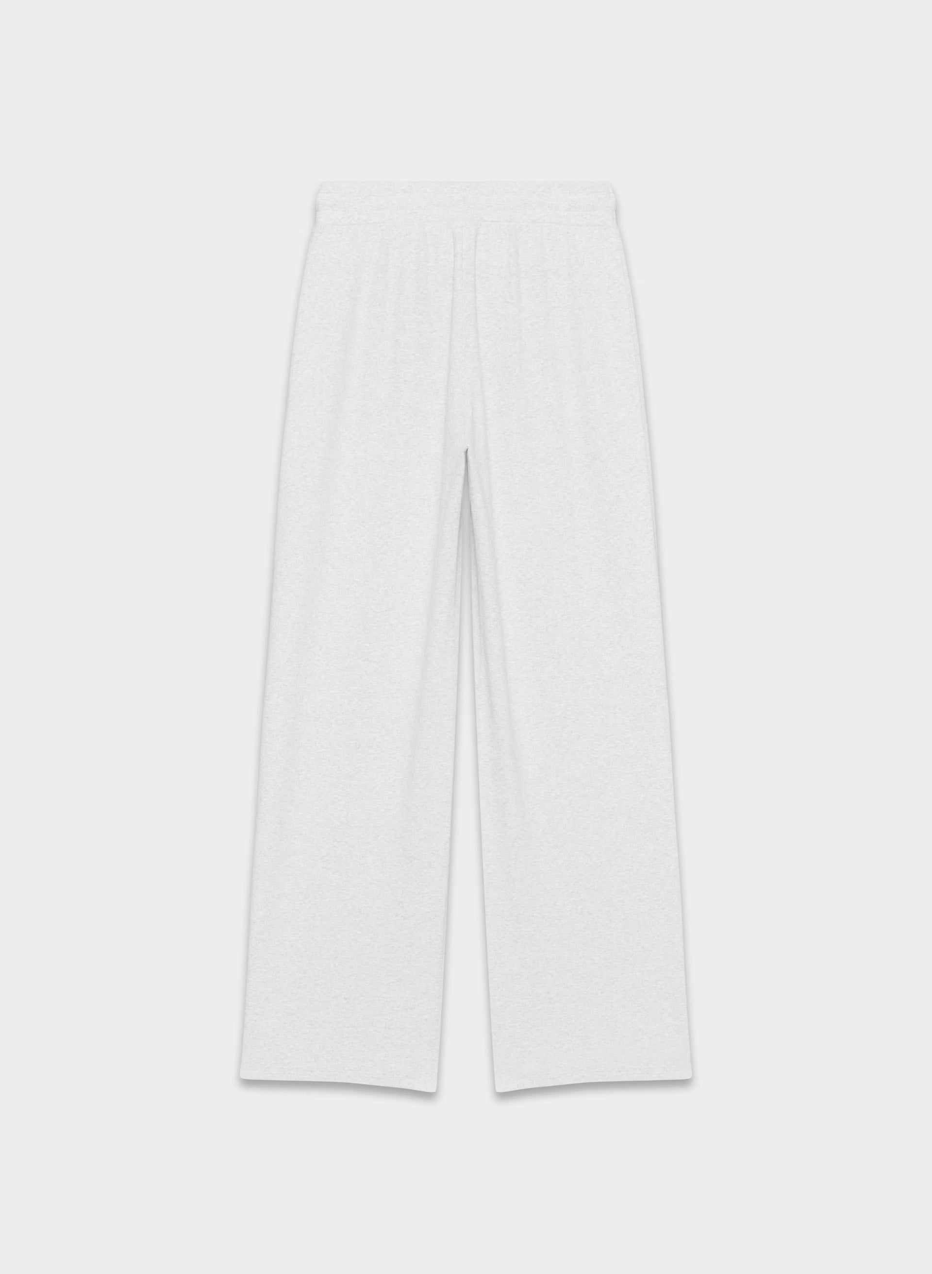 HomeStretch™ Rib Kickback Pant - HEATHER CLOUD WHITE