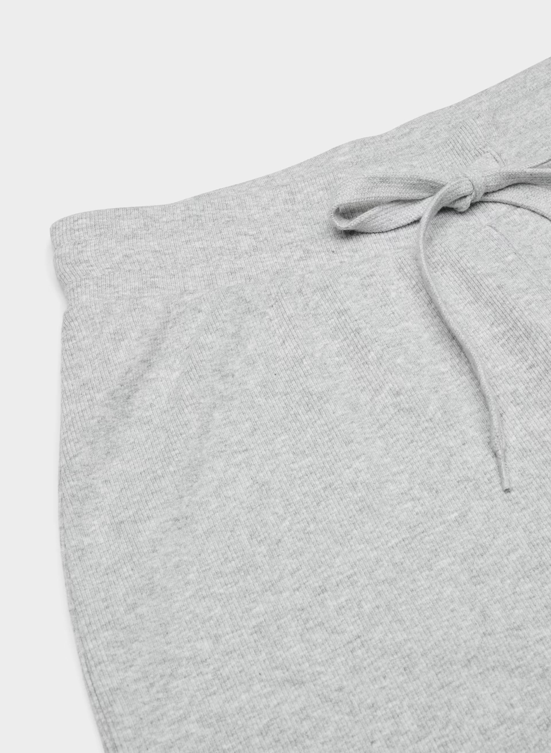 HomeStretch™ Rib Kickback Pant - HEATHER CHROME