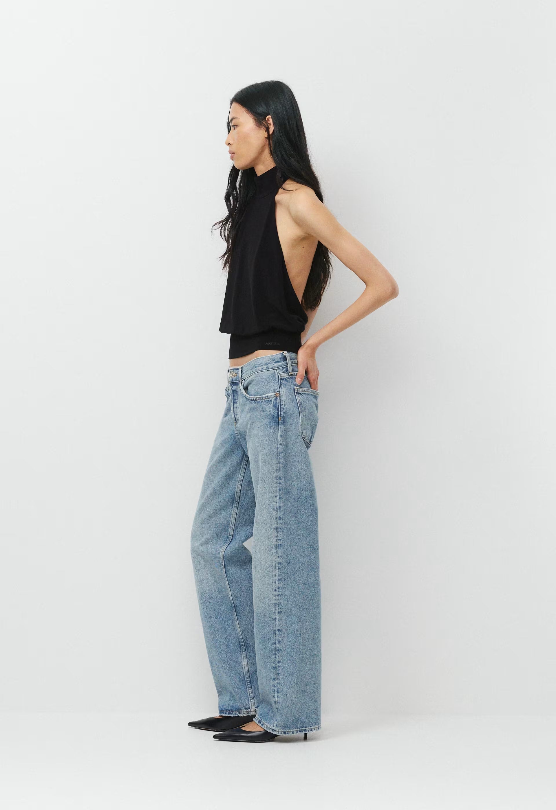 AGOLDE Low Rise Loose Jean - VAULT