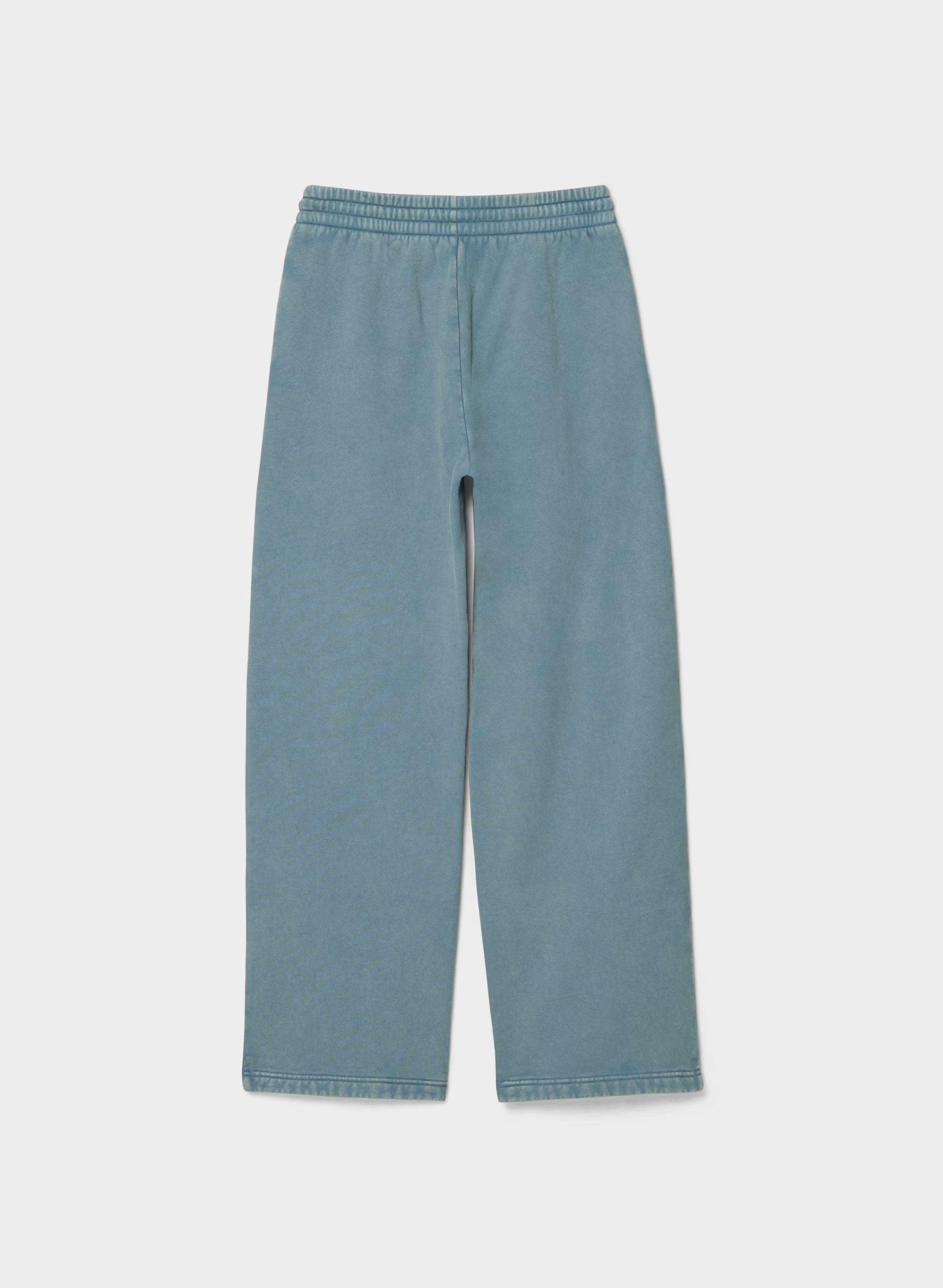 Cozy Sweatfleece Boyfriend Wide Sweatpant - LIVED-IN BLUE MIRAGE
