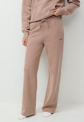Cozy Sweatfleece Boyfriend Wide Sweatpant - LIVED-IN DUSTY MAUVE