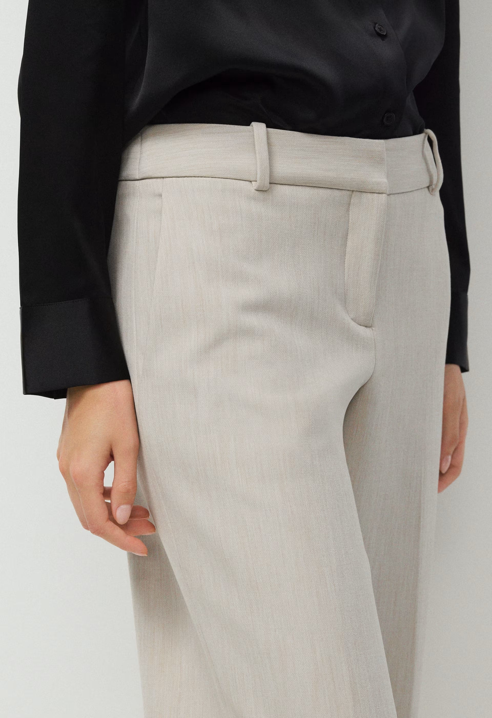 New Agency Lo-Rise Pant - Eversential™ - HEATHER MATTE PEARL