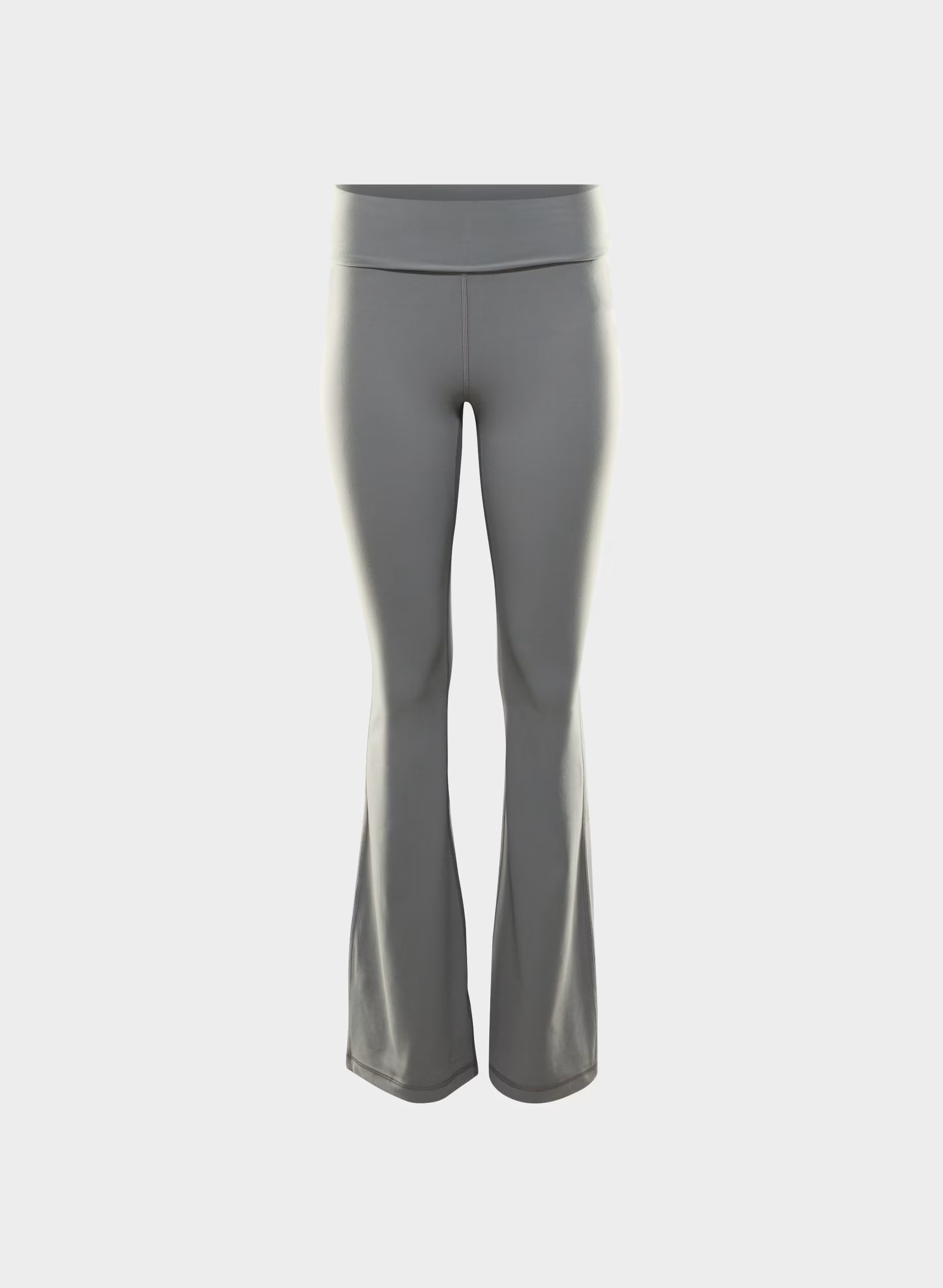 BUTTER Foldover Flare 32 Legging - DARK GREY