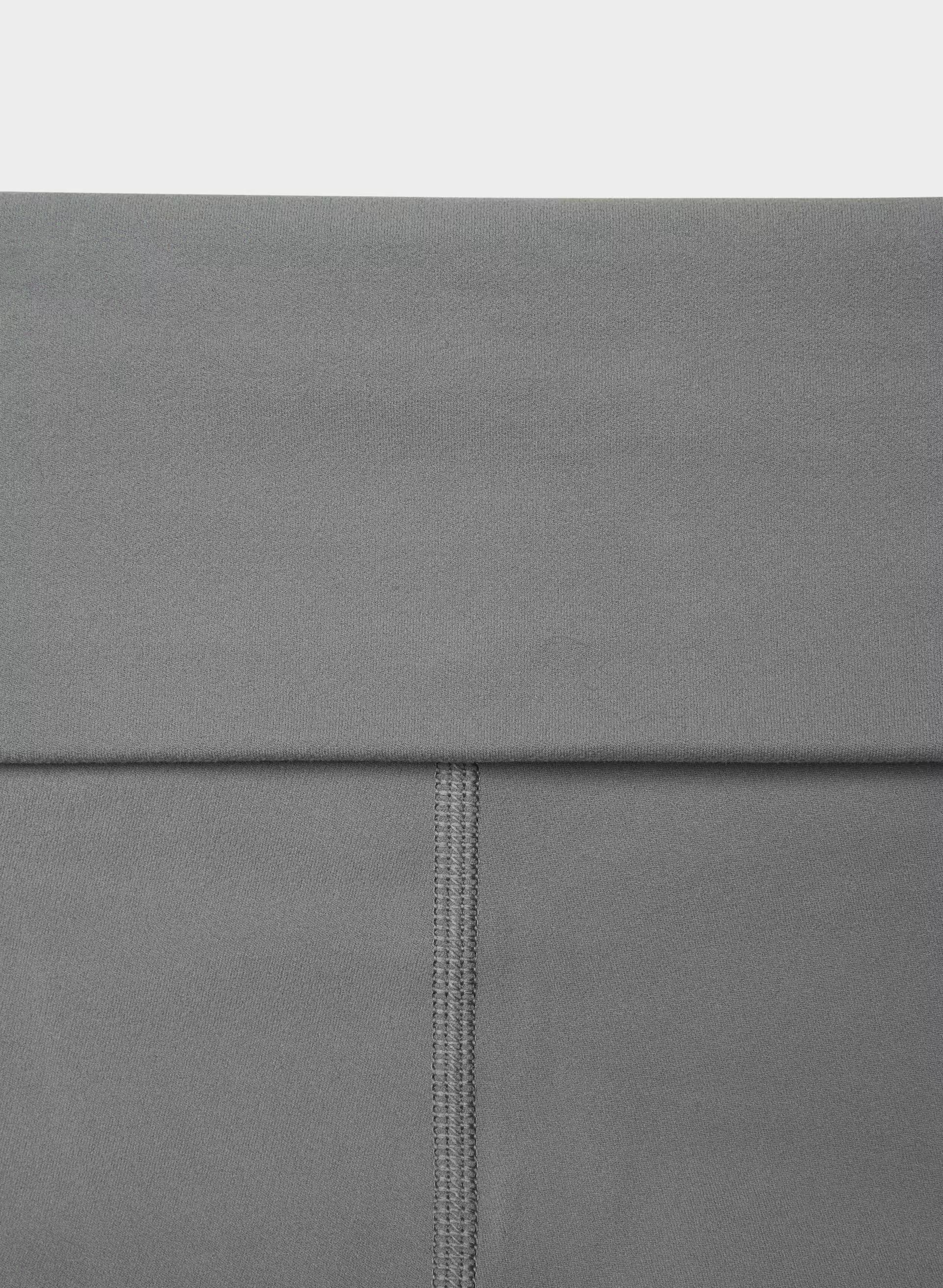 BUTTER Foldover Flare 32 Legging - DARK GREY