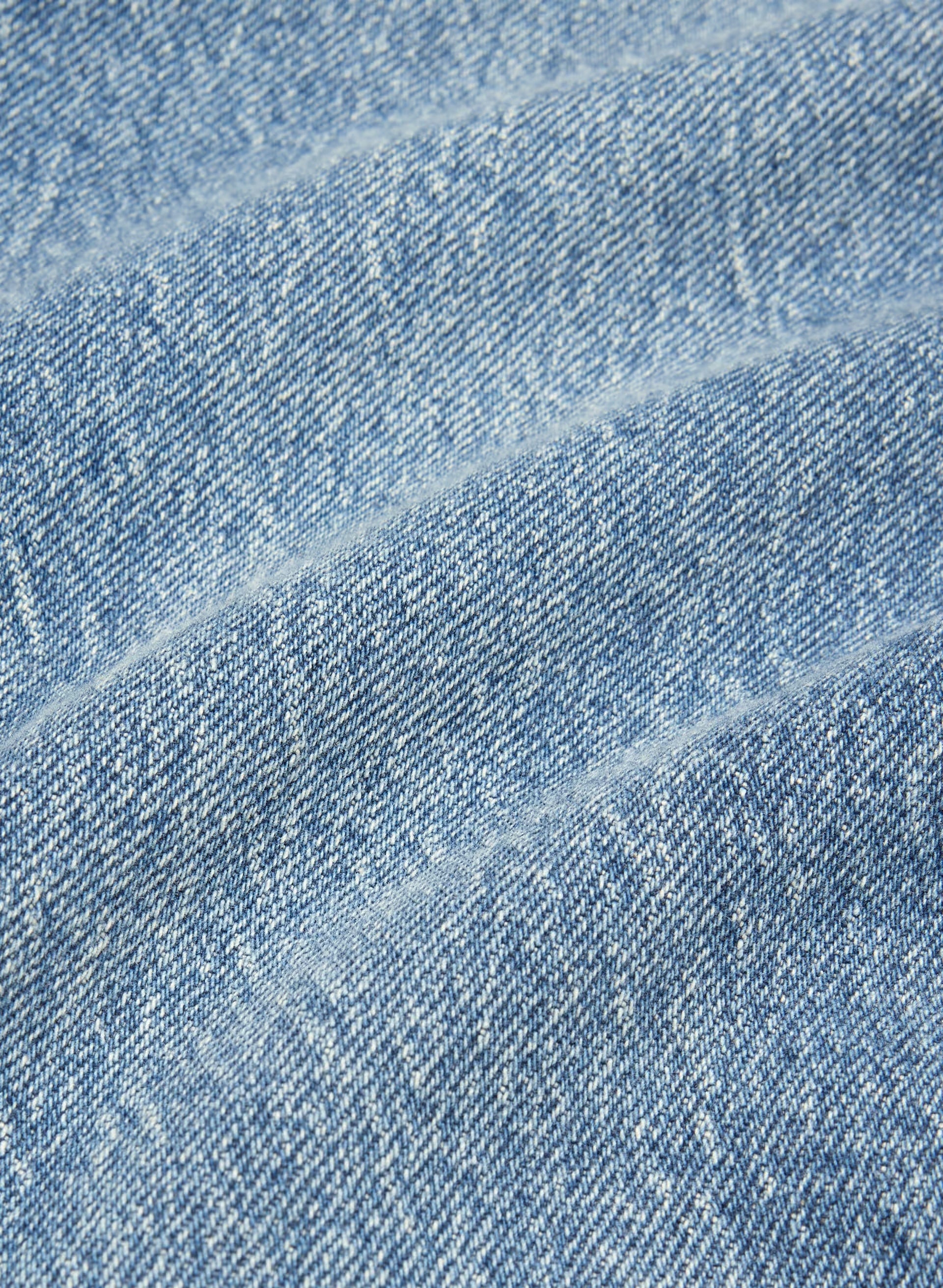Denim Forum Salma Super Lo-Rise Straight Jean - VINTAGE MEDIUM BLUE
