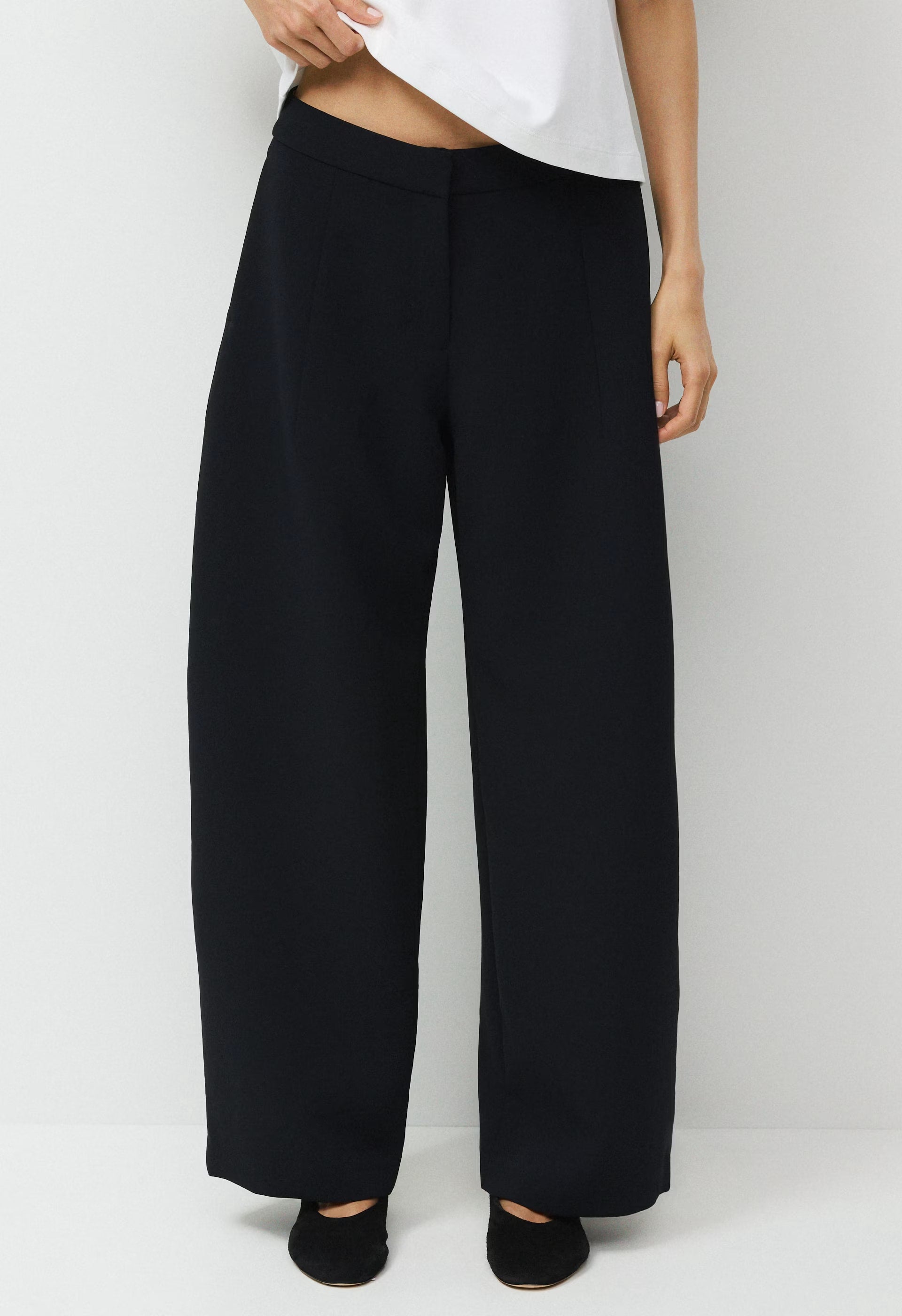 Helix Barrel Pant - Crepette™ - BLACK