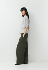 Helix Barrel Pant - Crepette™ - FLINT GREEN