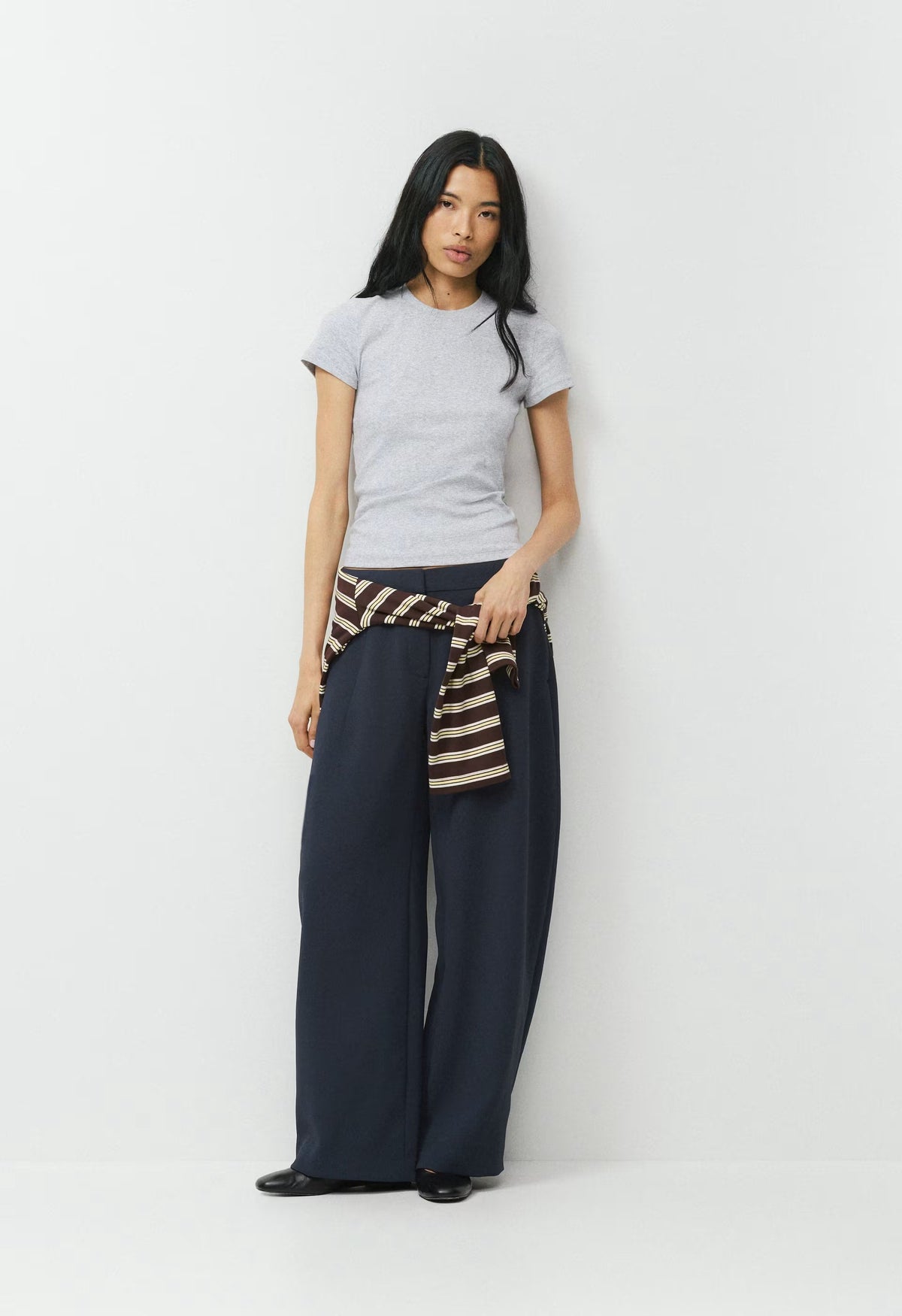 Helix Barrel Pant - Crepette™ - DARK NIGHT NAVY