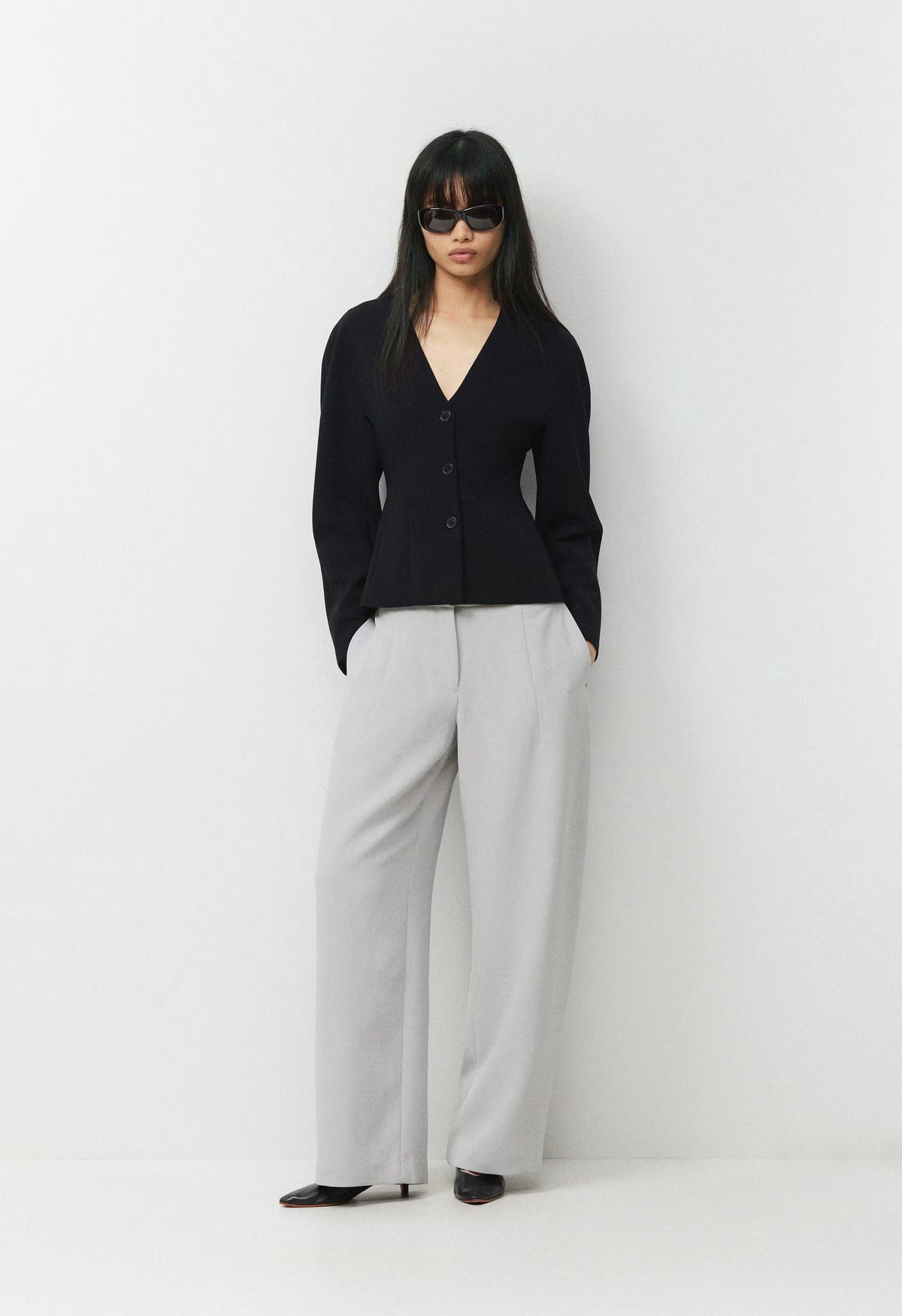 Helix Barrel Pant - Crepette™ - MONUMENT GREY