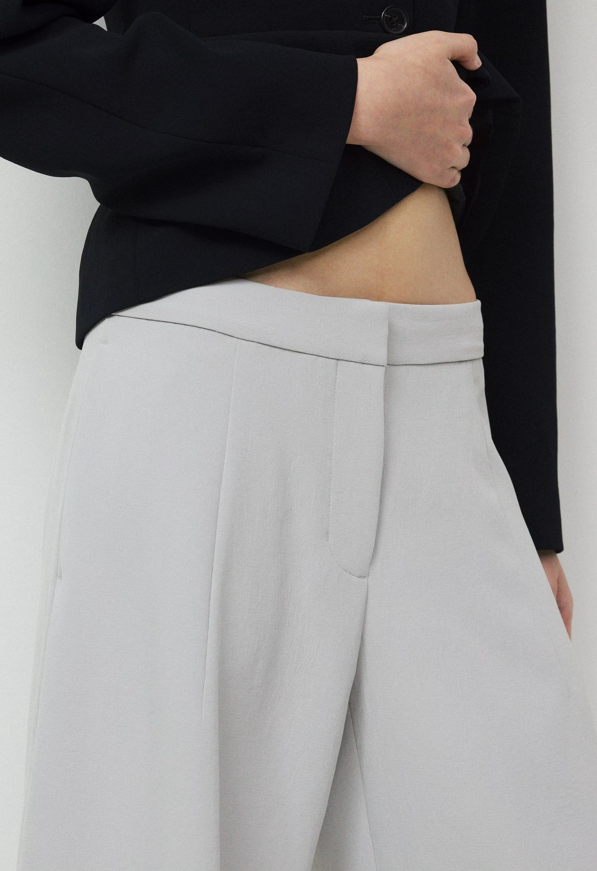 Helix Barrel Pant - Crepette™ - MONUMENT GREY
